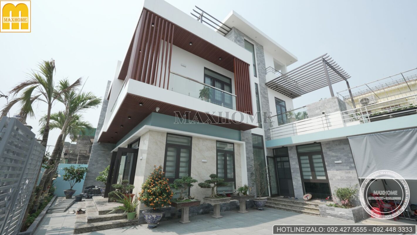 sieu pham biet thu hien dai maxhome thi cong tron goi qua dep lai re 8