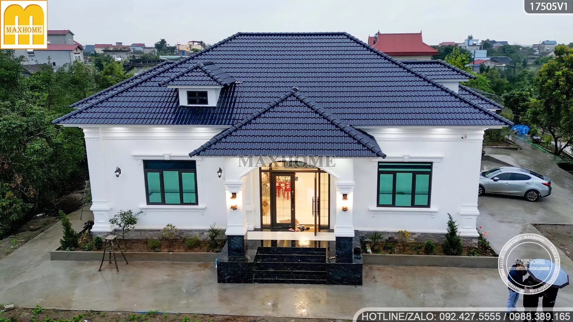 thiet ke nha mai nhat 4 phong ngu dep 1