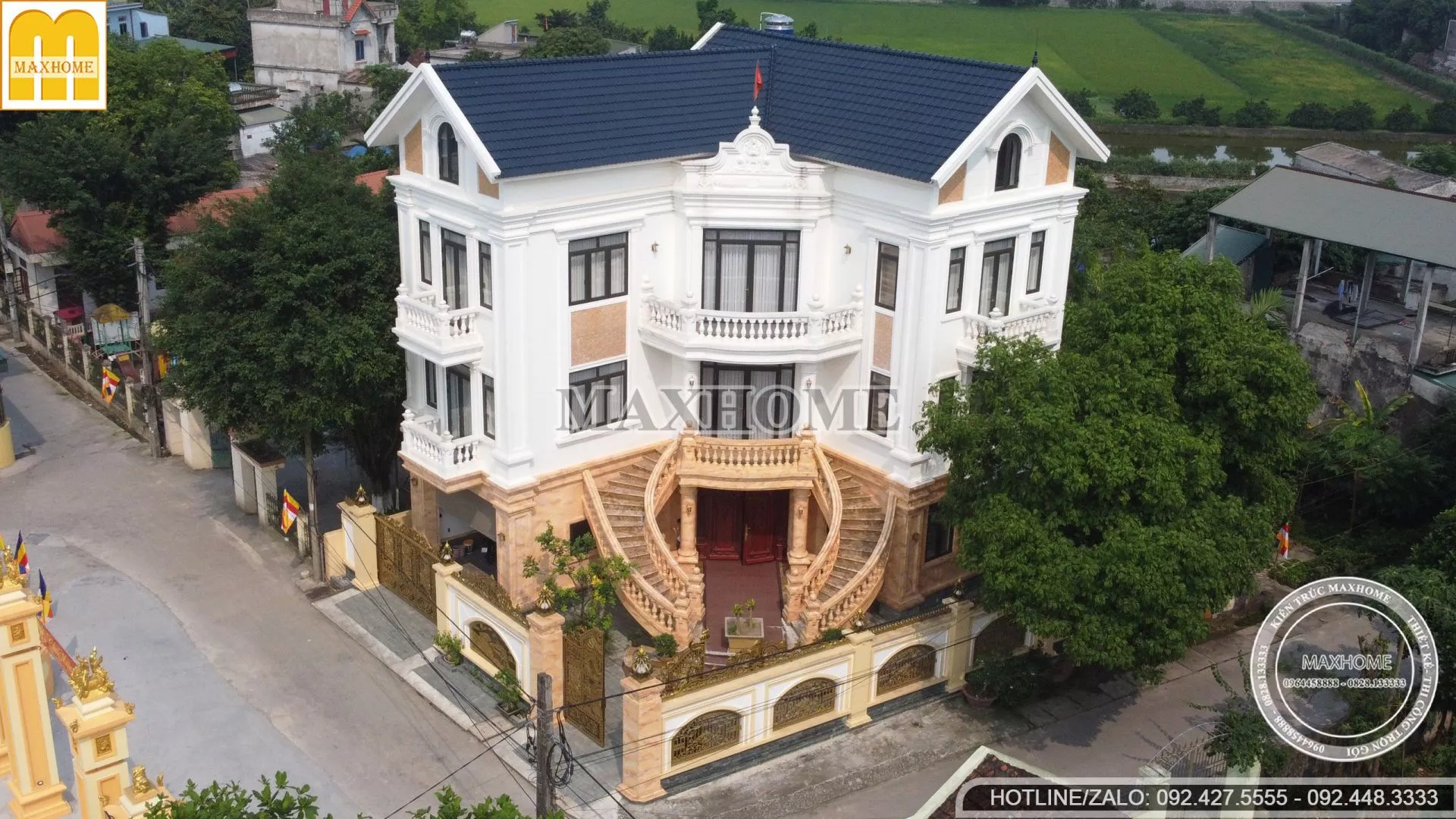 thuc te biet thu 3 tang mai thai tan co dien dep dang cap tai ha nam mh01086 1