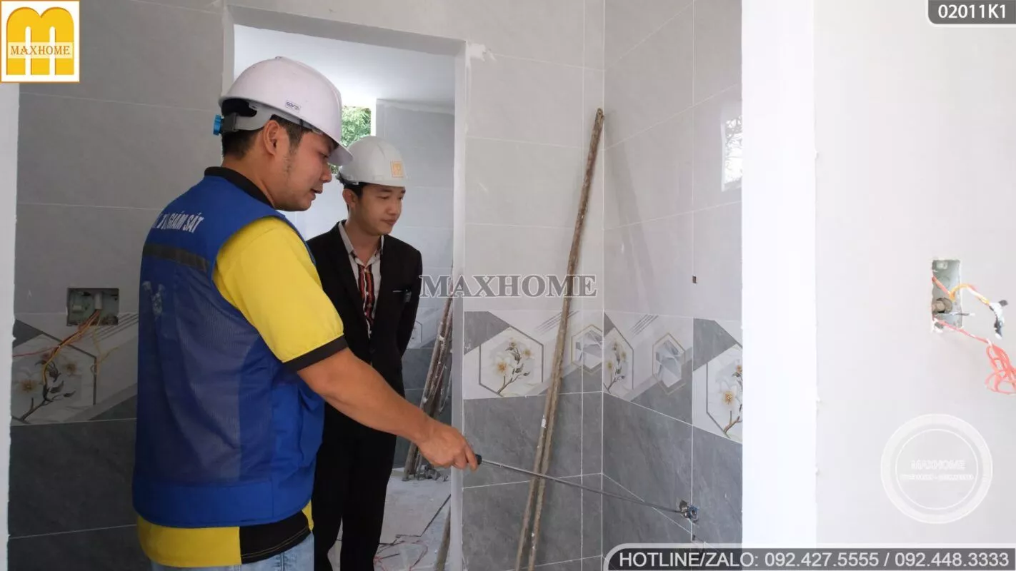 Maxhome hoàn thiện ốp lát nền đúng quy chuẩn cho công trình