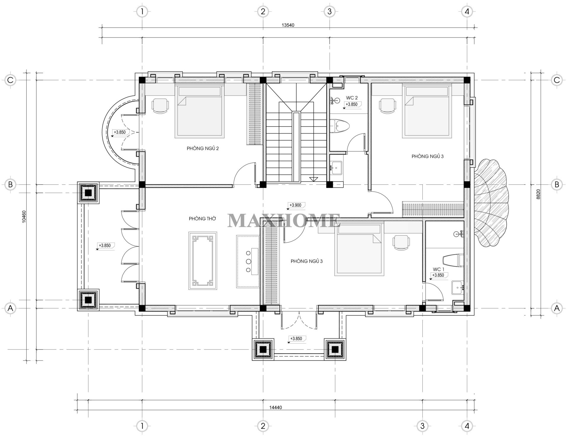 HSKT 1N1887 THIẾT KẾ A XUYÊN THANH HOÁ 0111 6