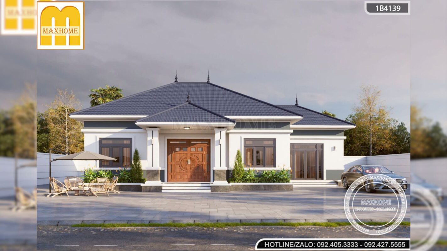 ban thiet ke gia re nha cap 4 mai nhat 3 phong ngu dep me mh05826 4