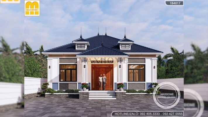 ban thiet ke gia re nha cap 4 mai nhat hien dai 3 phong ngu dep me mh05816 10