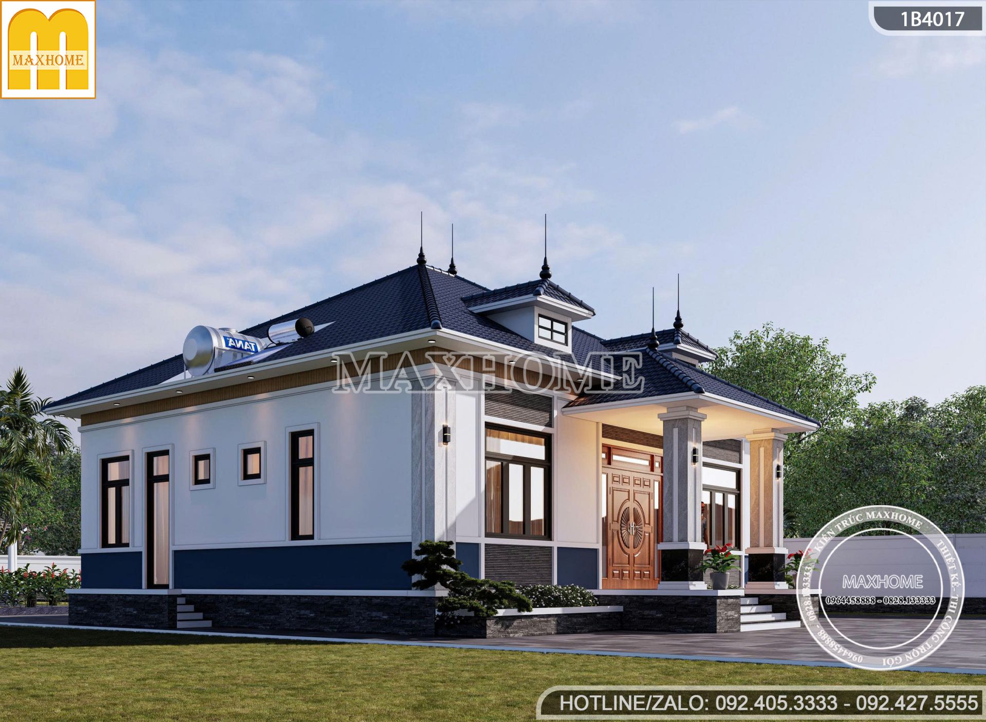 ban thiet ke gia re nha cap 4 mai nhat hien dai 3 phong ngu dep me mh05816 2 ban thiet ke gia re nha cap 4 mai nhat hien dai 3 phong ngu dep me mh05816 2