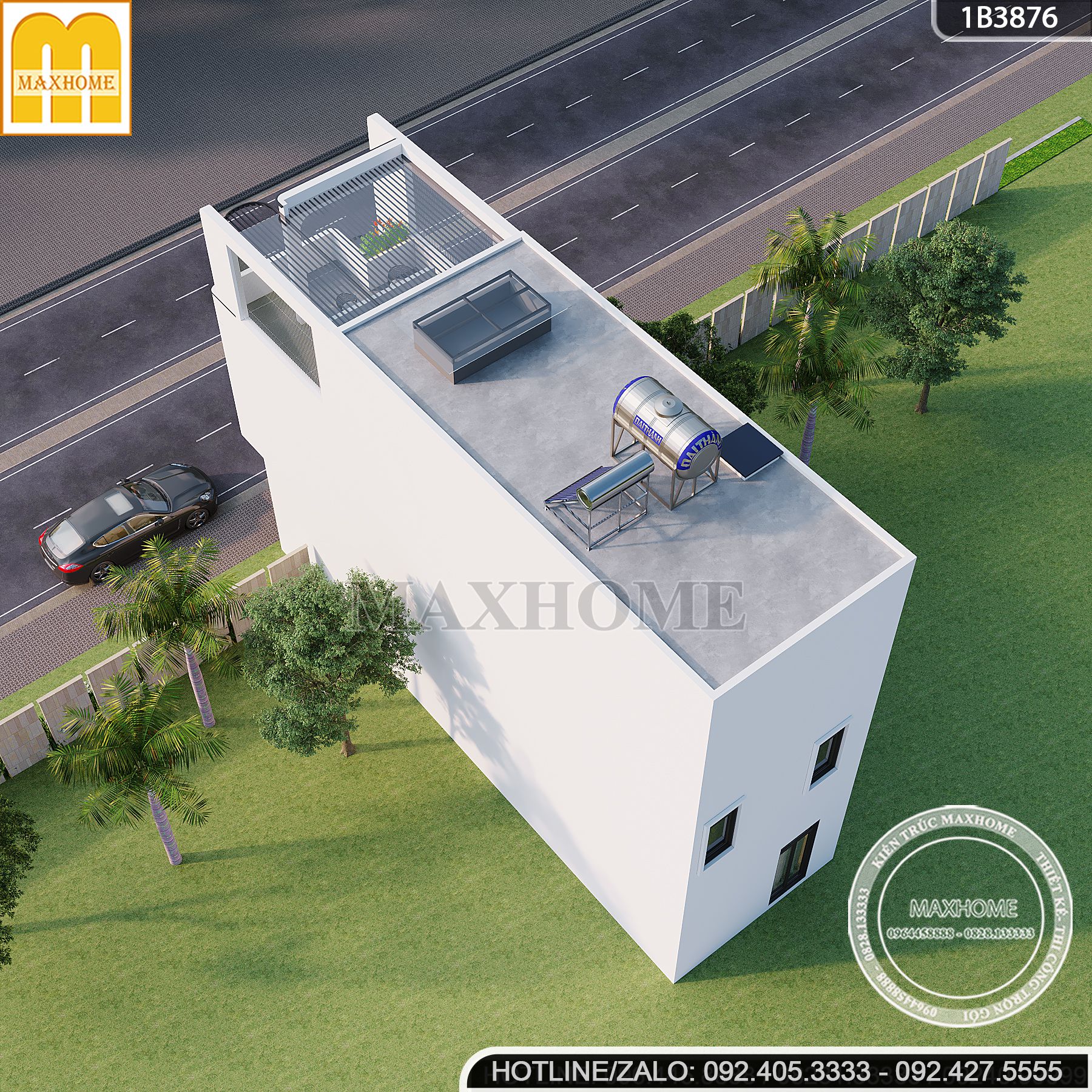 ban thiet ke gia re nha pho 3 tang 5x16m dep hien dai dan dau xu huong mh05939 5