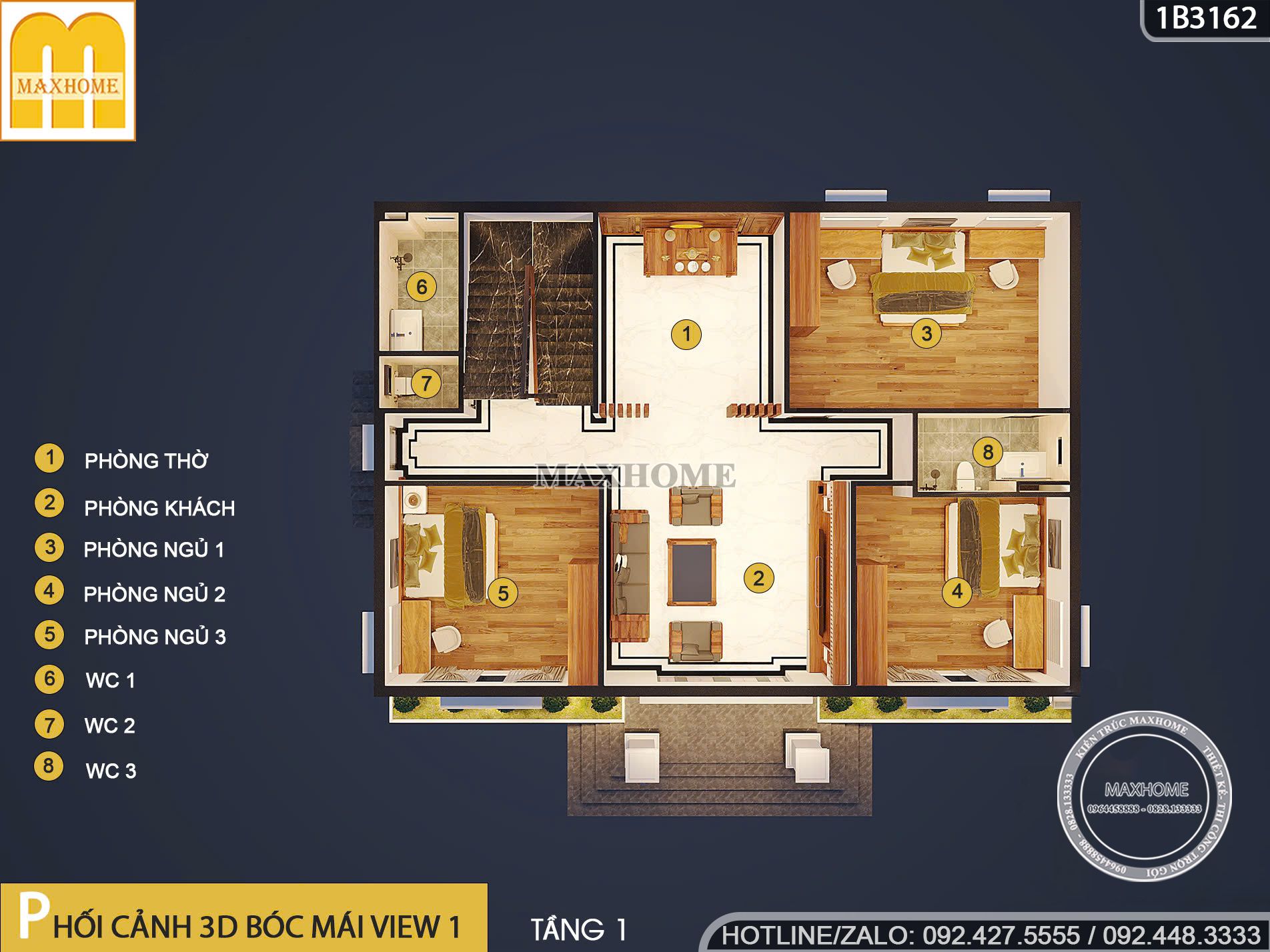 ban ve nha 2 tang 6 phong ngu ly tuong cho dai gia dinh sum vay 13