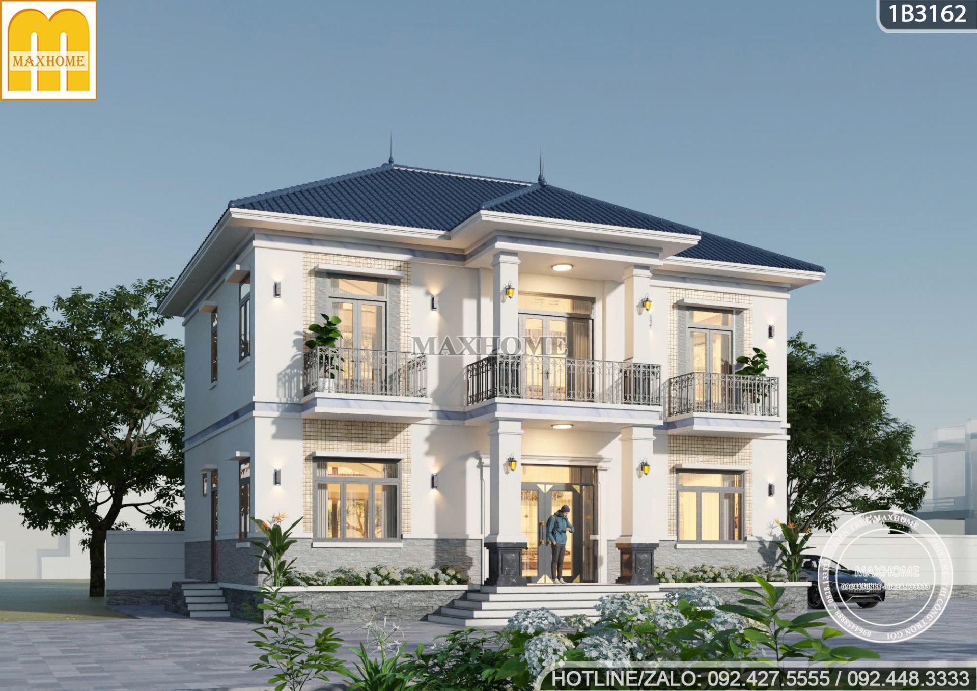 ban ve nha 2 tang 6 phong ngu ly tuong cho dai gia dinh sum vay 9