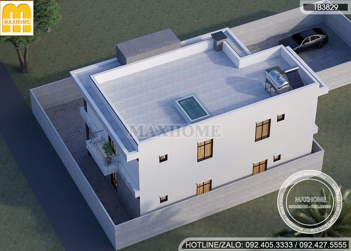 biet thu 2 tang hien dai mai bang tai ha noi voi thiet ke sang trong 2025 mh05718 6