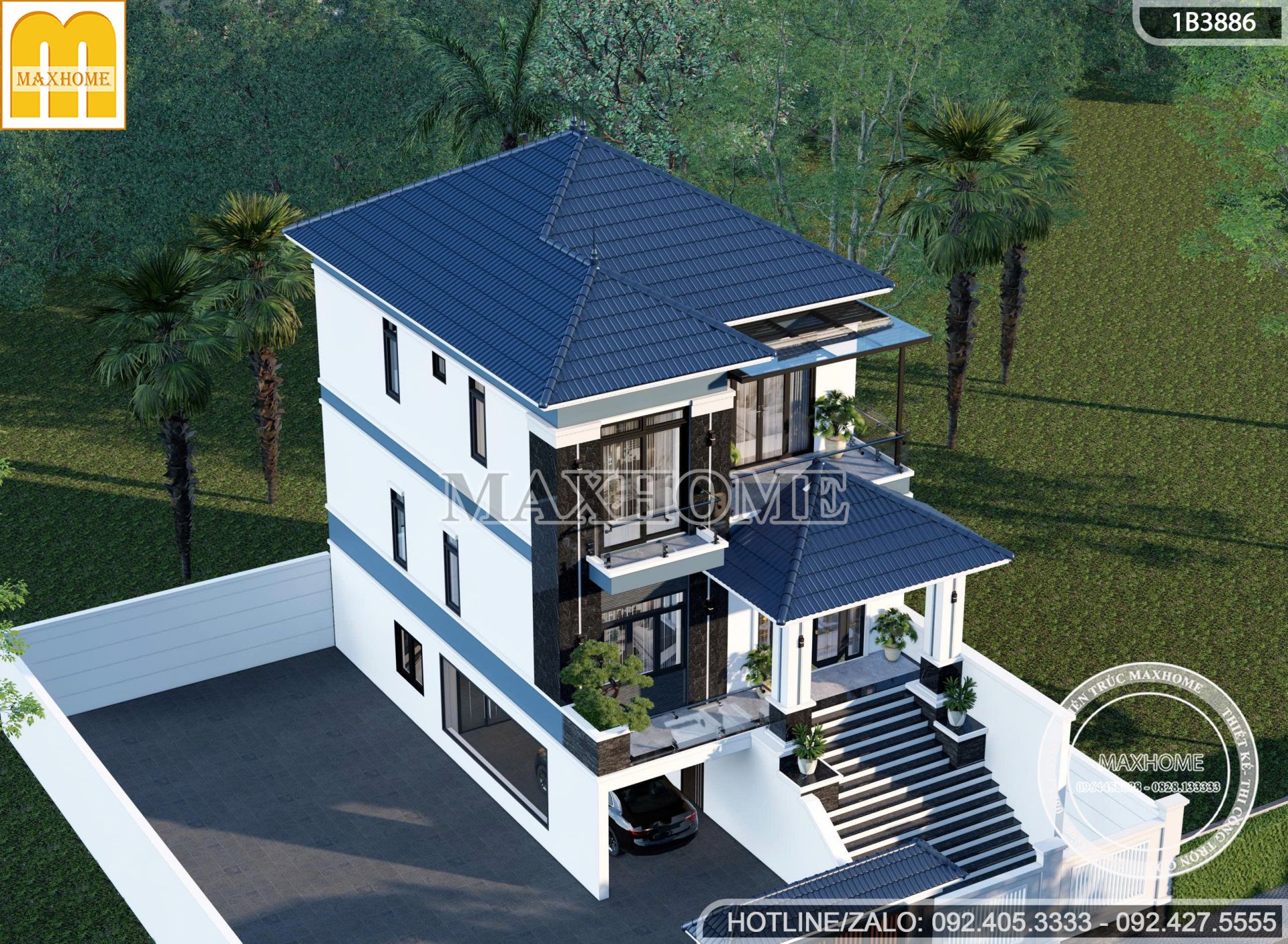 biet thu 3 tang mai nhat co gara xu huong thiet ke dang cap duoc ua chuong mh05750 1 biet thu 3 tang mai nhat co gara xu huong thiet ke dang cap duoc ua chuong mh05750 1