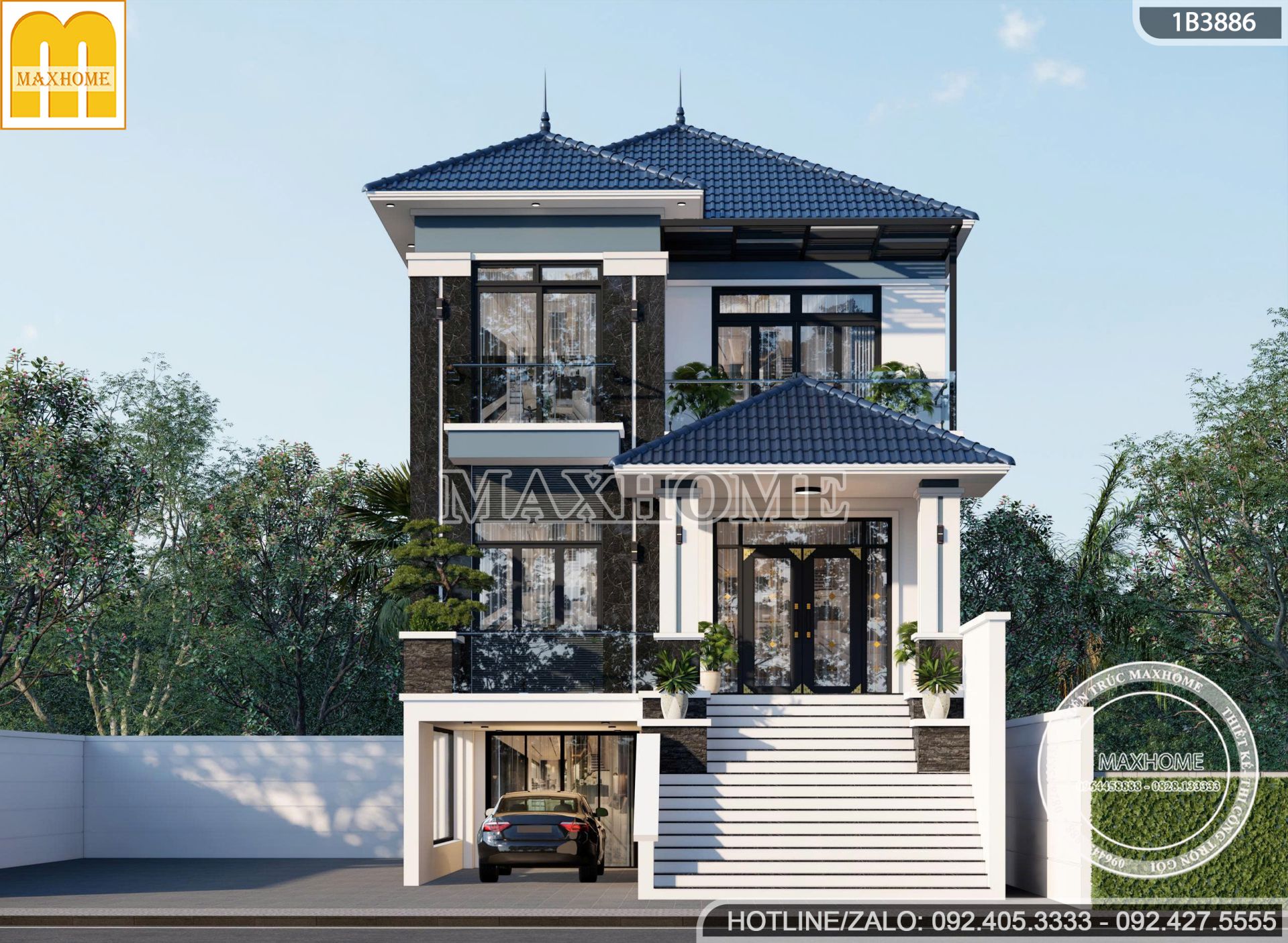 biet thu 3 tang mai nhat co gara xu huong thiet ke dang cap duoc ua chuong mh05750 2 biet thu 3 tang mai nhat co gara xu huong thiet ke dang cap duoc ua chuong mh05750 2