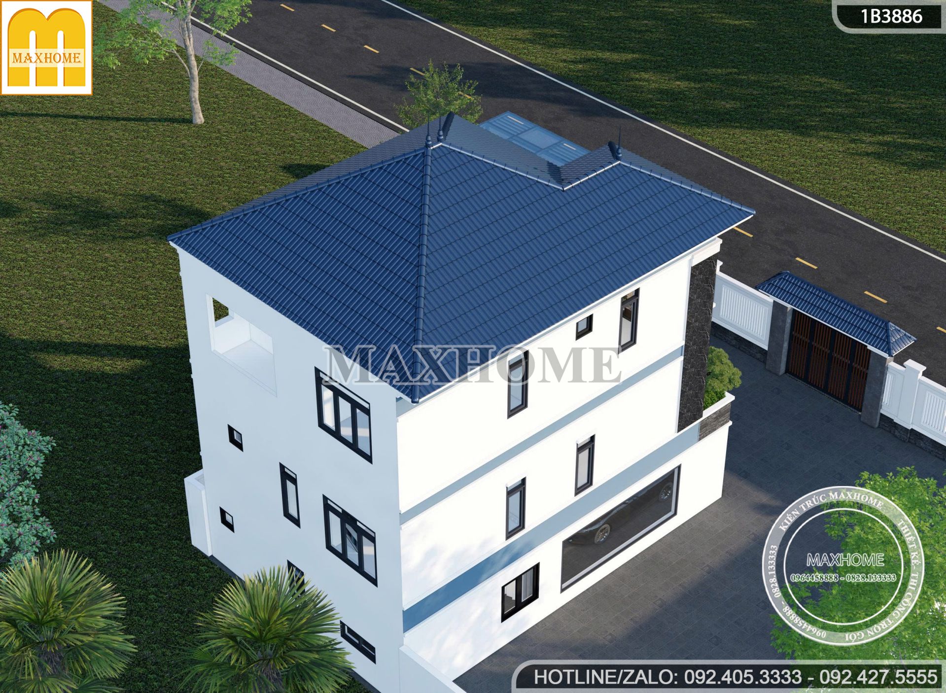 biet thu 3 tang mai nhat co gara xu huong thiet ke dang cap duoc ua chuong mh05750 4 biet thu 3 tang mai nhat co gara xu huong thiet ke dang cap duoc ua chuong mh05750 4