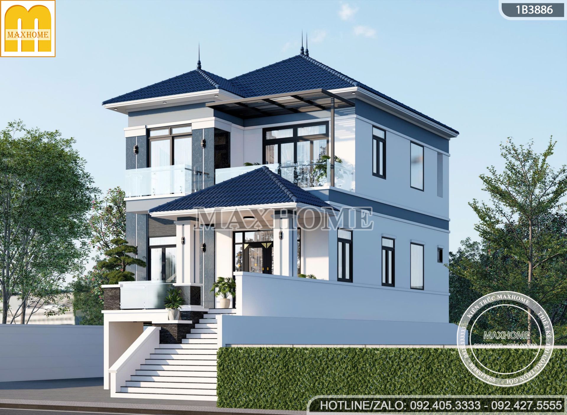 biet thu 3 tang mai nhat co gara xu huong thiet ke dang cap duoc ua chuong mh05750 5 biet thu 3 tang mai nhat co gara xu huong thiet ke dang cap duoc ua chuong mh05750 5