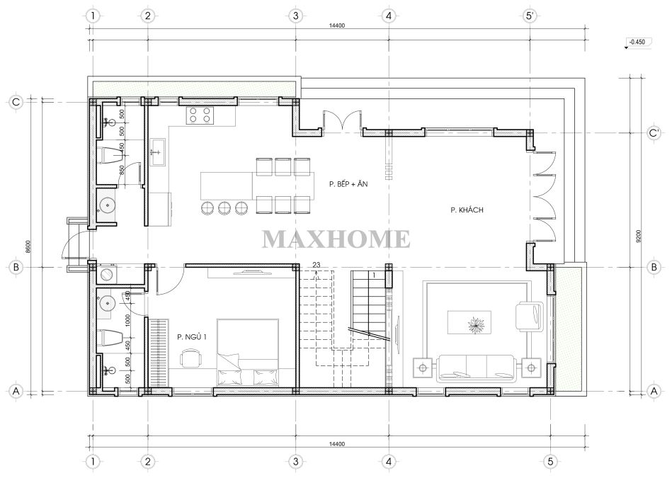 biet thu nha pho 3 tang nghi duong dang cap toa lac tai dong nai 17