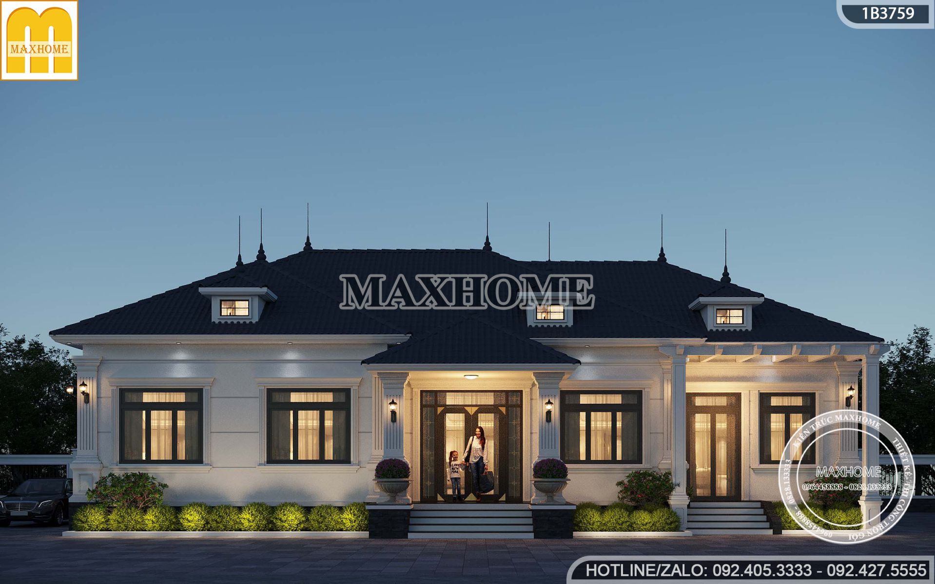 biet thu vuon mai nhat 200m2 4 phong ngu dep sang tien nghi dang mo uoc mh05841 13