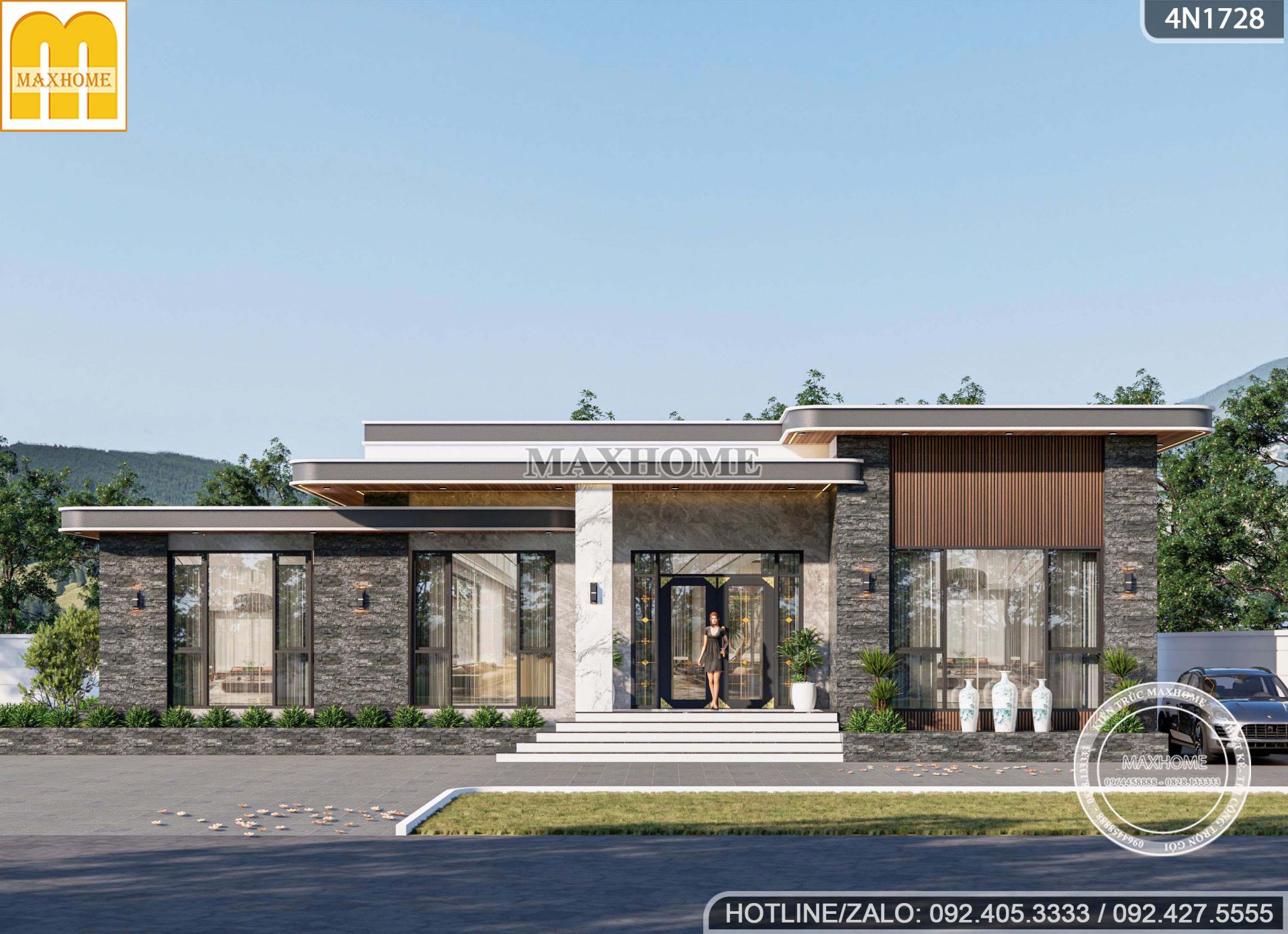 bung no mau ban ve nha 1 tang hien dai au my dep khong goc chet mh05616 1