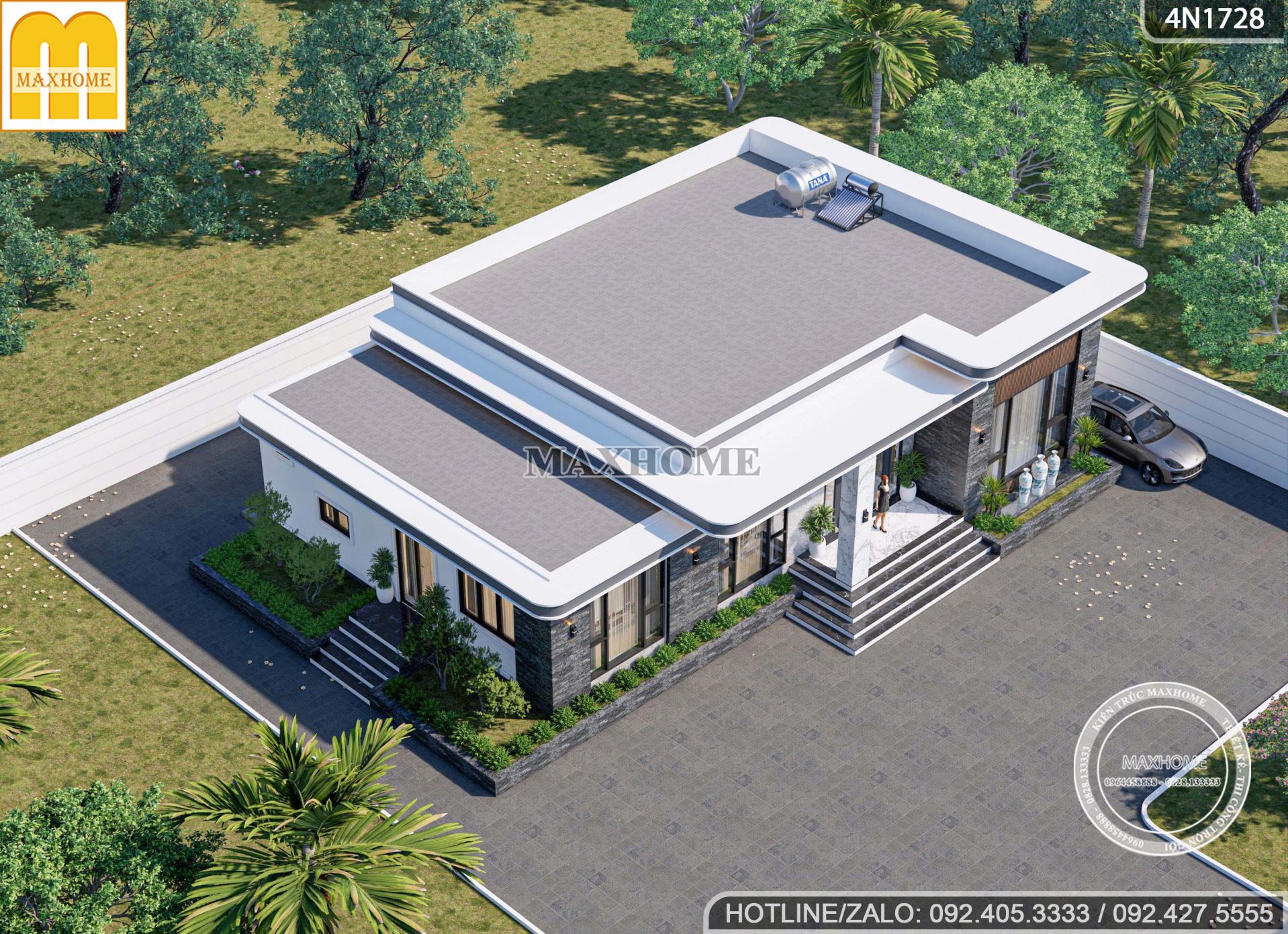 bung no mau ban ve nha 1 tang hien dai au my dep khong goc chet mh05616 5