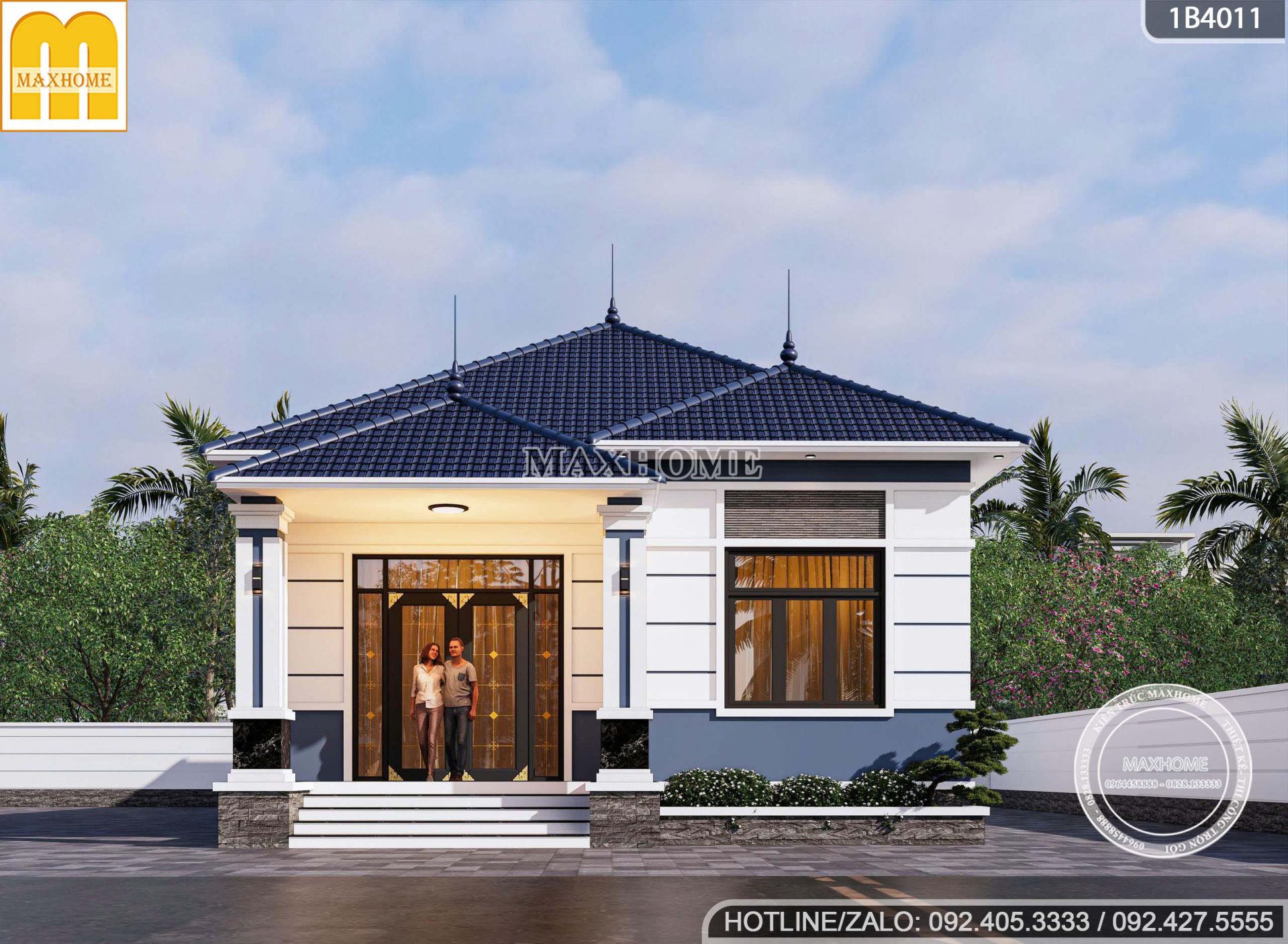 bung no mau nha cap 4 mai nhat 4 phong ngu dep xuat sac o nong thon mh05769 1