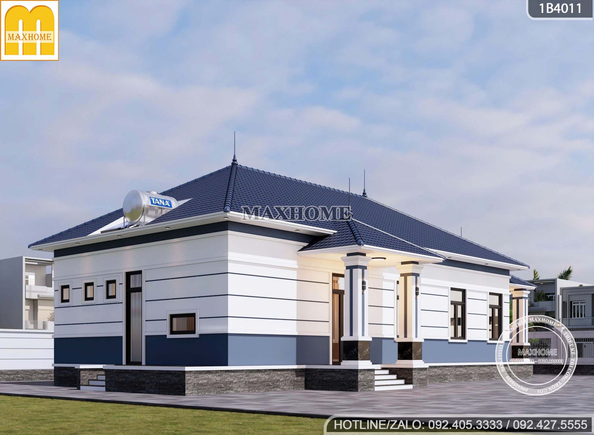 bung no mau nha cap 4 mai nhat 4 phong ngu dep xuat sac o nong thon mh05769 4