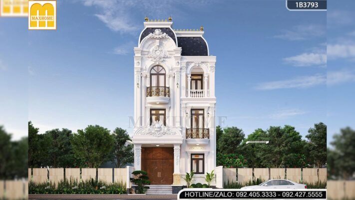 choang ngop truoc mau biet thu pho 3 tang mai mansard nguy nga sang trong mh05800 10