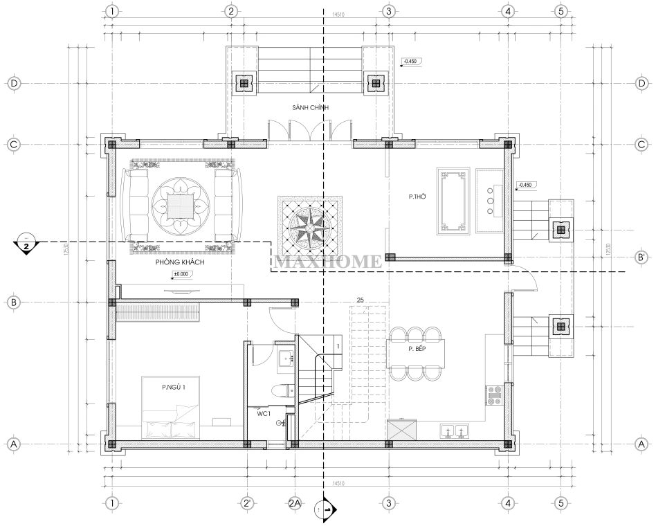 chot ngay mau nha 2 tang hoanh trang va dang cap voi gia 2 ty tron goi 23