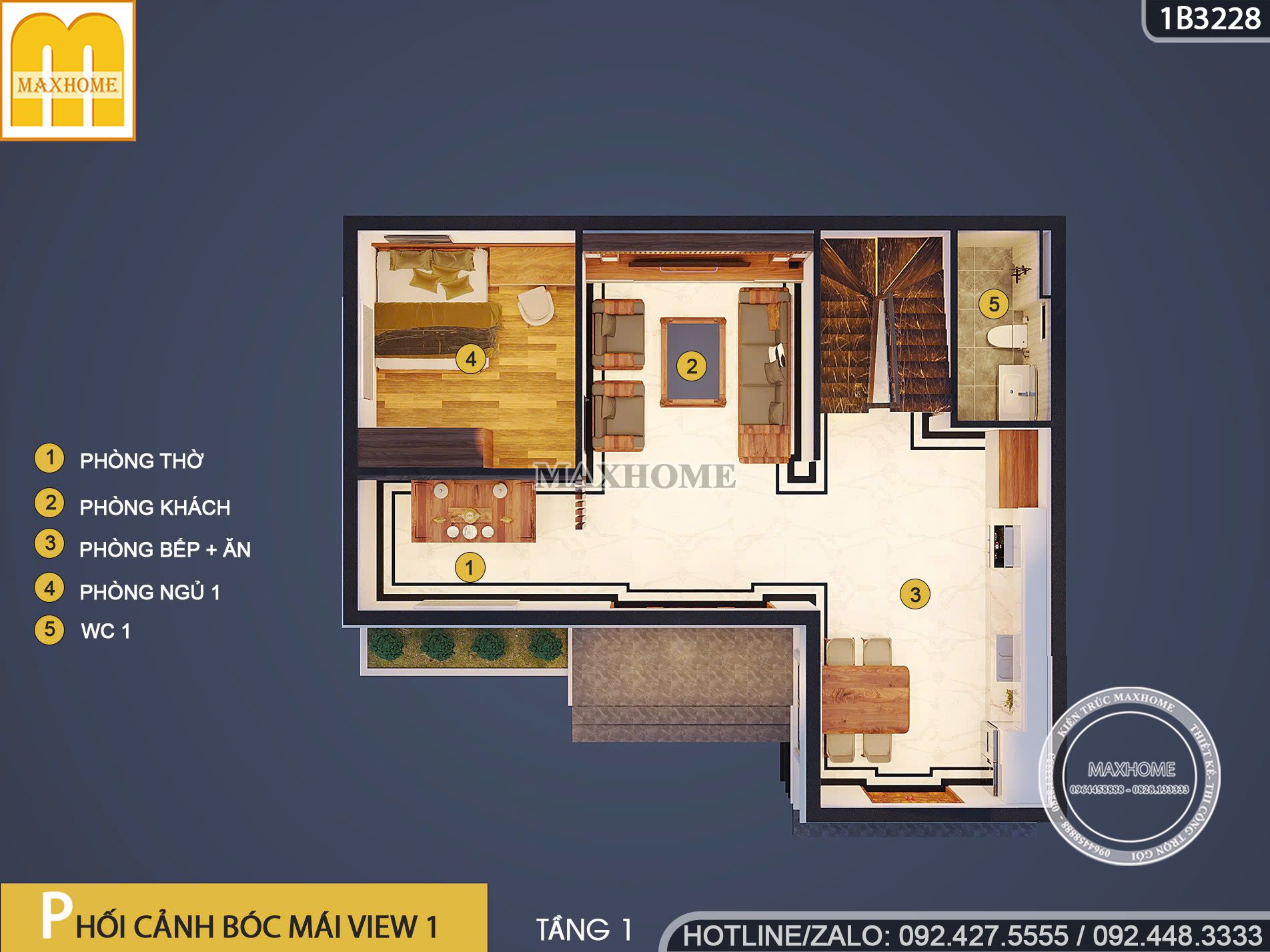 chu nha chot ngay ban ve nha chu l chuan dep theo phong thuy 14