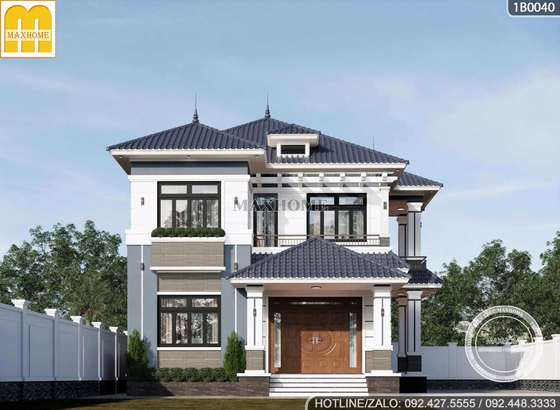 chu nha ung y ban thiet ke nha 2 tang mai nhat ngay tu cai nhin dau tien 10