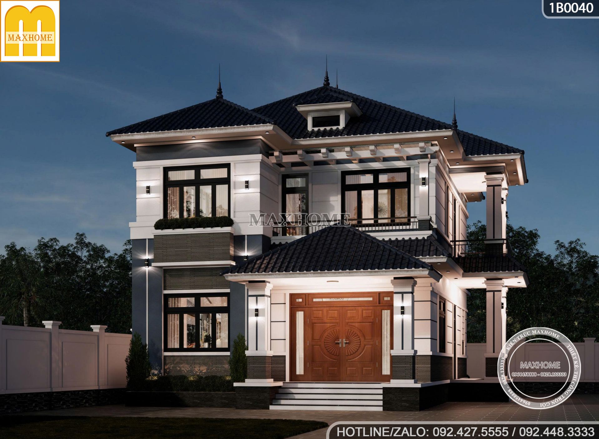 chu nha ung y ban thiet ke nha 2 tang mai nhat ngay tu cai nhin dau tien 11