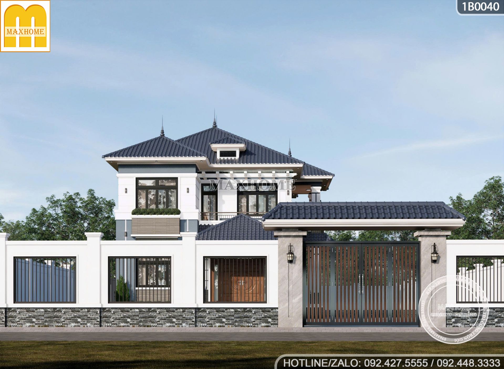 chu nha ung y ban thiet ke nha 2 tang mai nhat ngay tu cai nhin dau tien 13