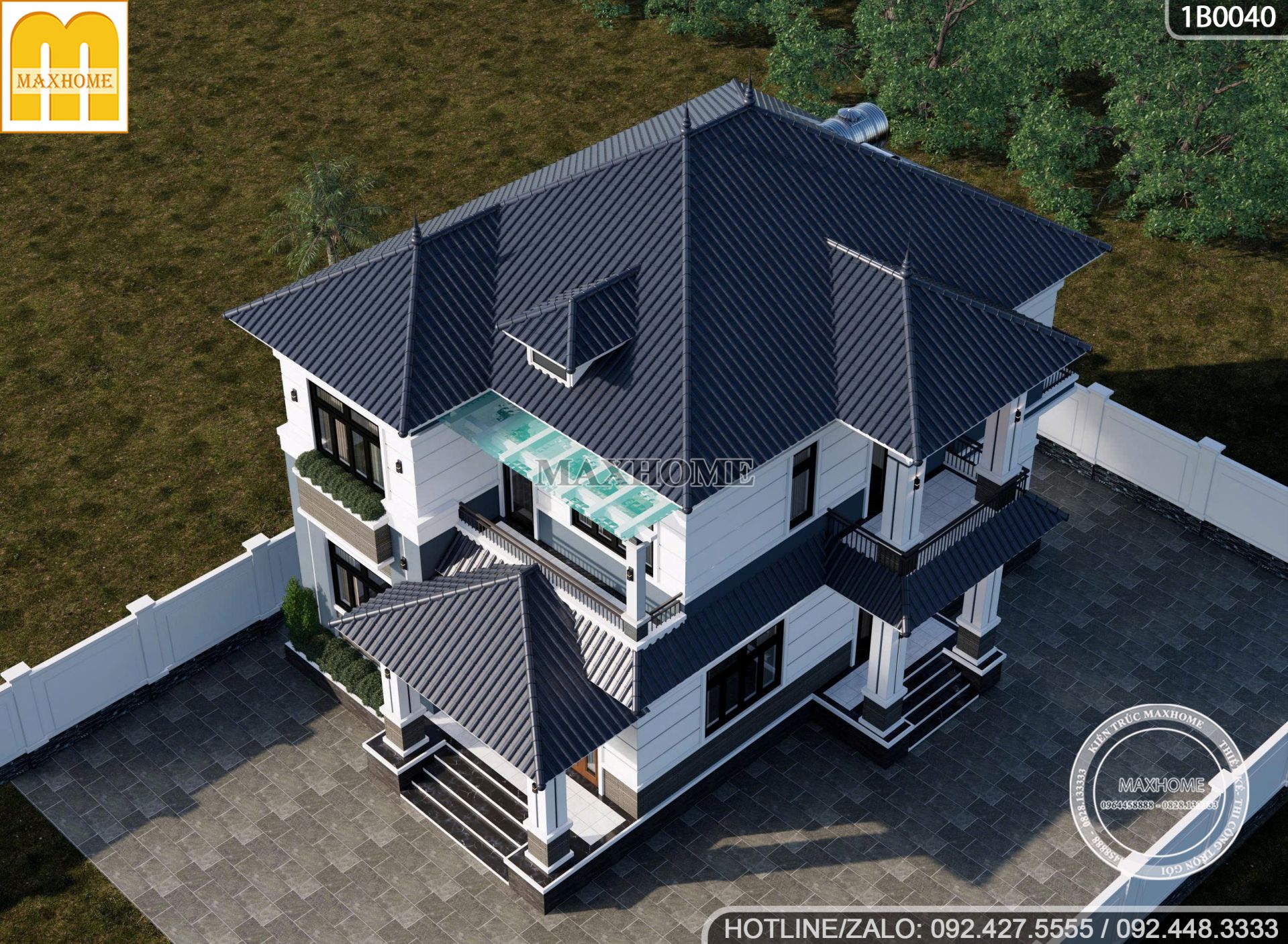 chu nha ung y ban thiet ke nha 2 tang mai nhat ngay tu cai nhin dau tien 14