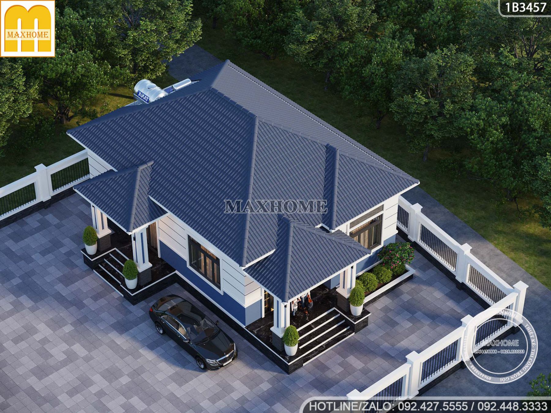 full ban ve nha cap 4 98m2 sieu nho gon va tien ich o nong thon 13