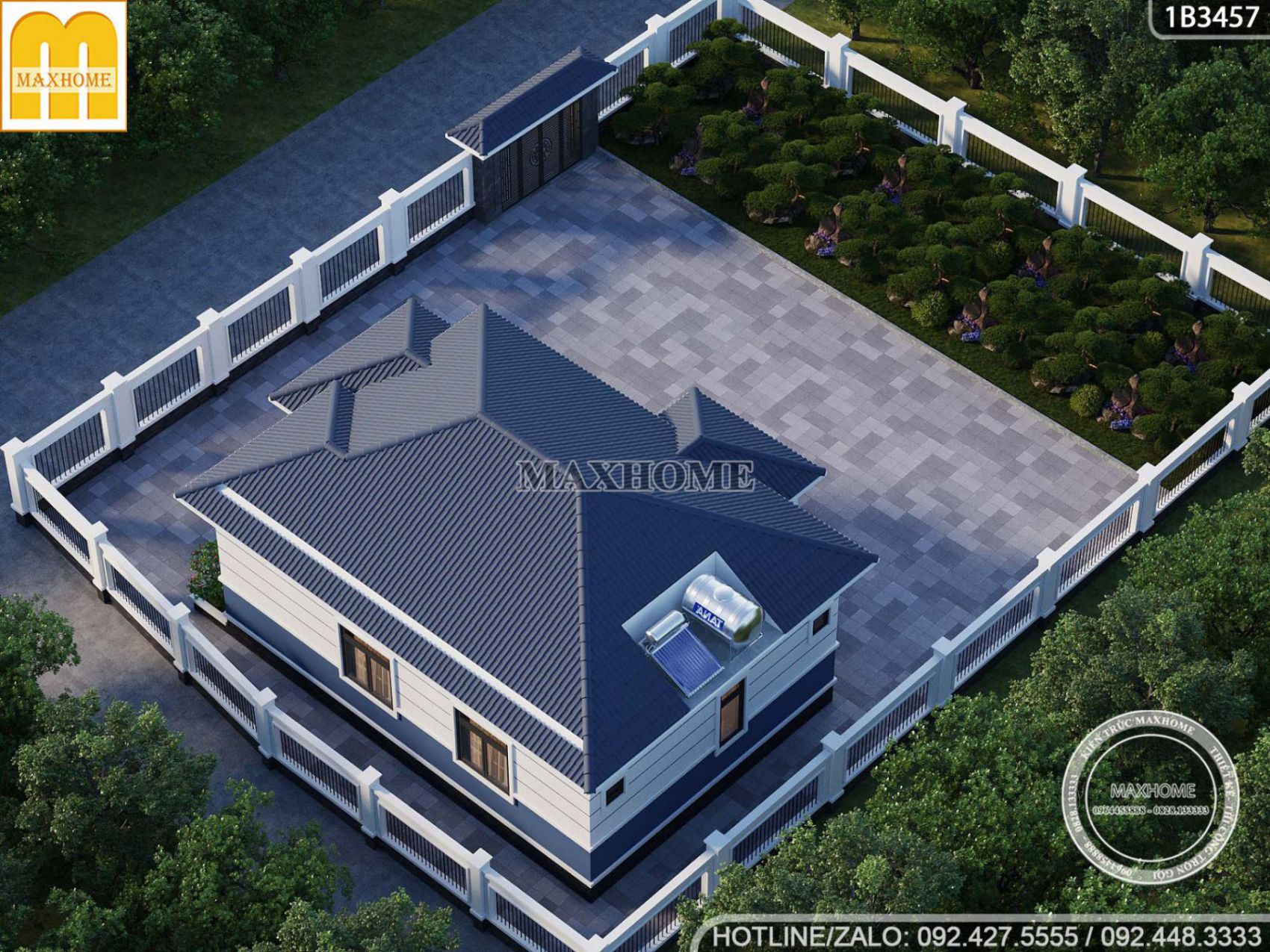 full ban ve nha cap 4 98m2 sieu nho gon va tien ich o nong thon 14