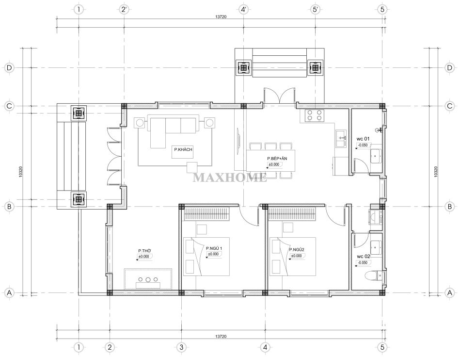 full ban ve nha cap 4 98m2 sieu nho gon va tien ich o nong thon 20