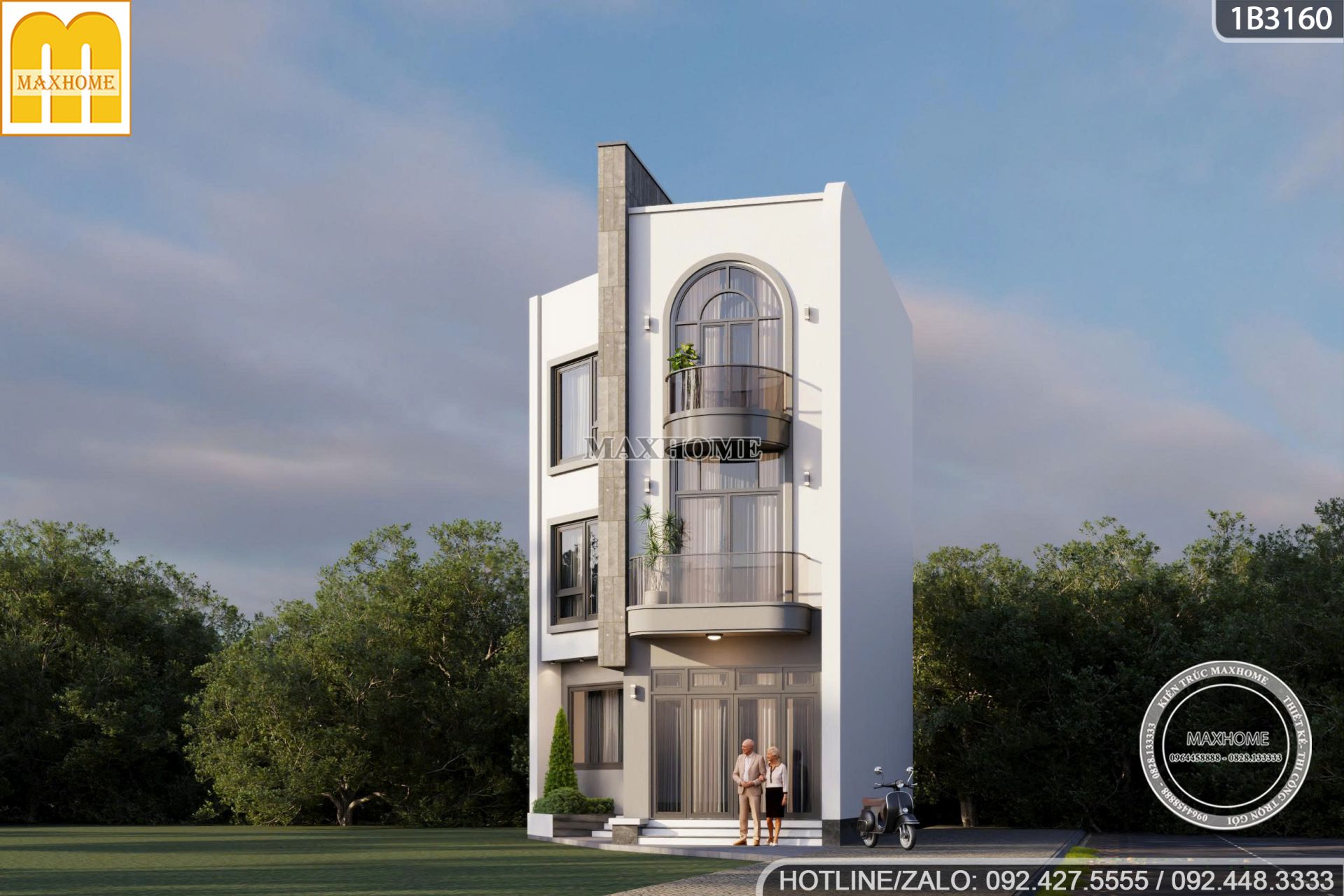 giai phap toi uu cho khong gian nha pho 3 tang tren dat meo 7