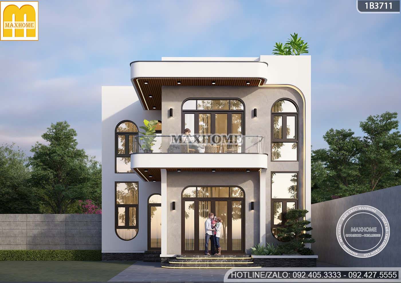 kham pha mau nha 2 tang hien dai mai bang chu l duoc nhieu gia chu lua chon mh05582 2