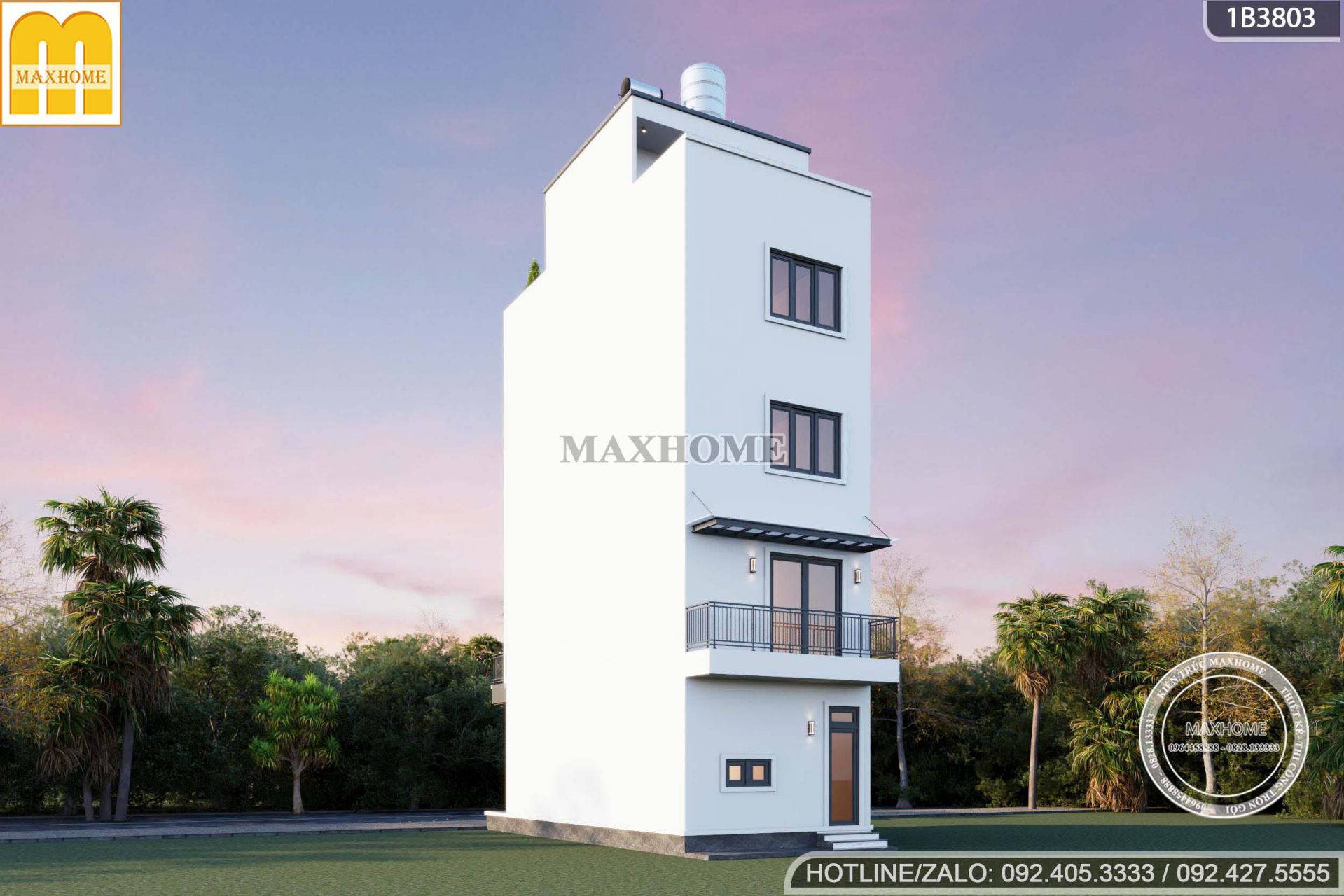 kham pha mau nha pho 4 tang 1 tum hien dai bo tri cong nang chuan song do thi mh05745 2