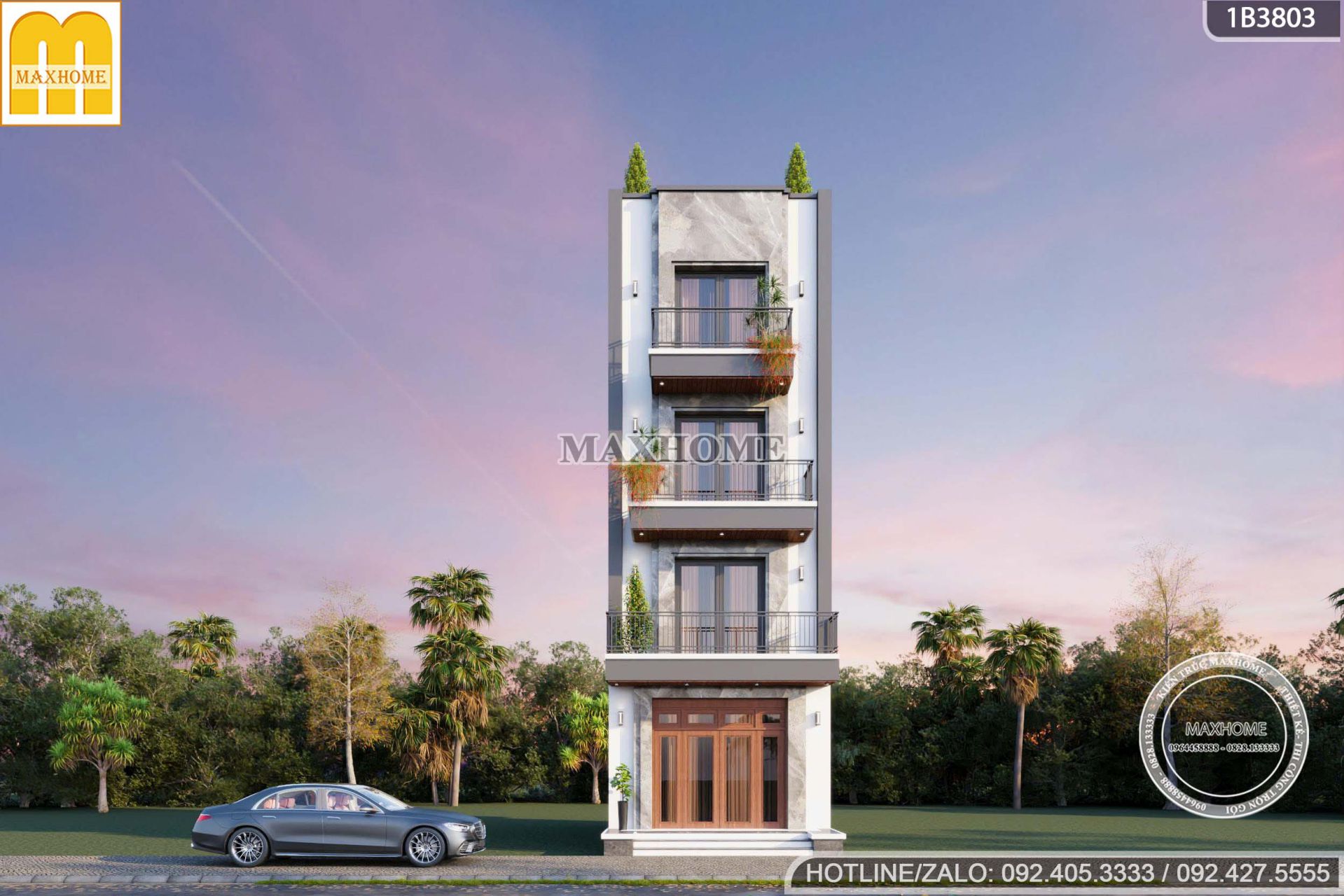 kham pha mau nha pho 4 tang 1 tum hien dai bo tri cong nang chuan song do thi mh05745 3