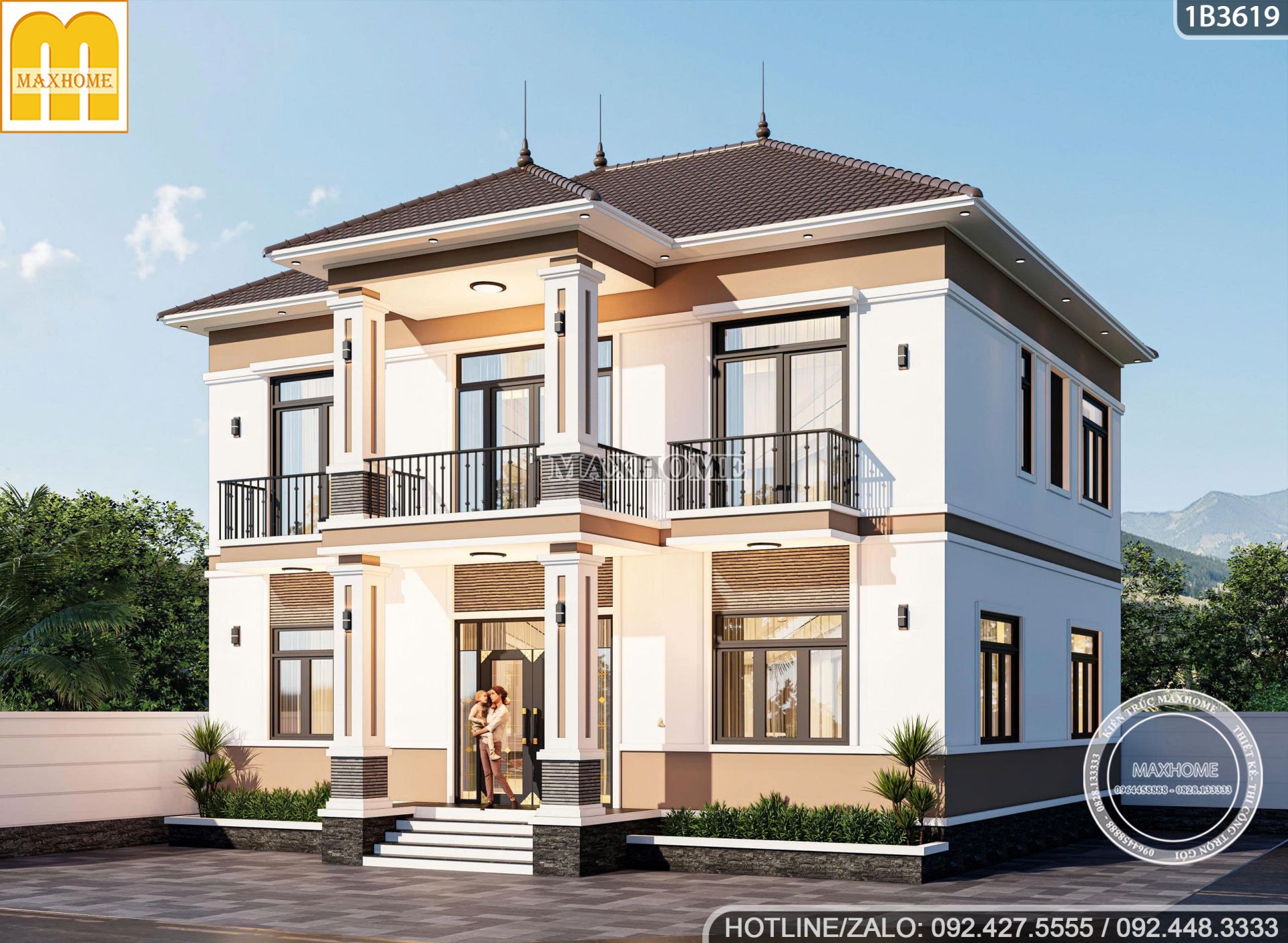 khong gian song ly tuong voi mau nha 2 tang thoang mat o que 7 khong gian song ly tuong voi mau nha 2 tang thoang mat o que 7