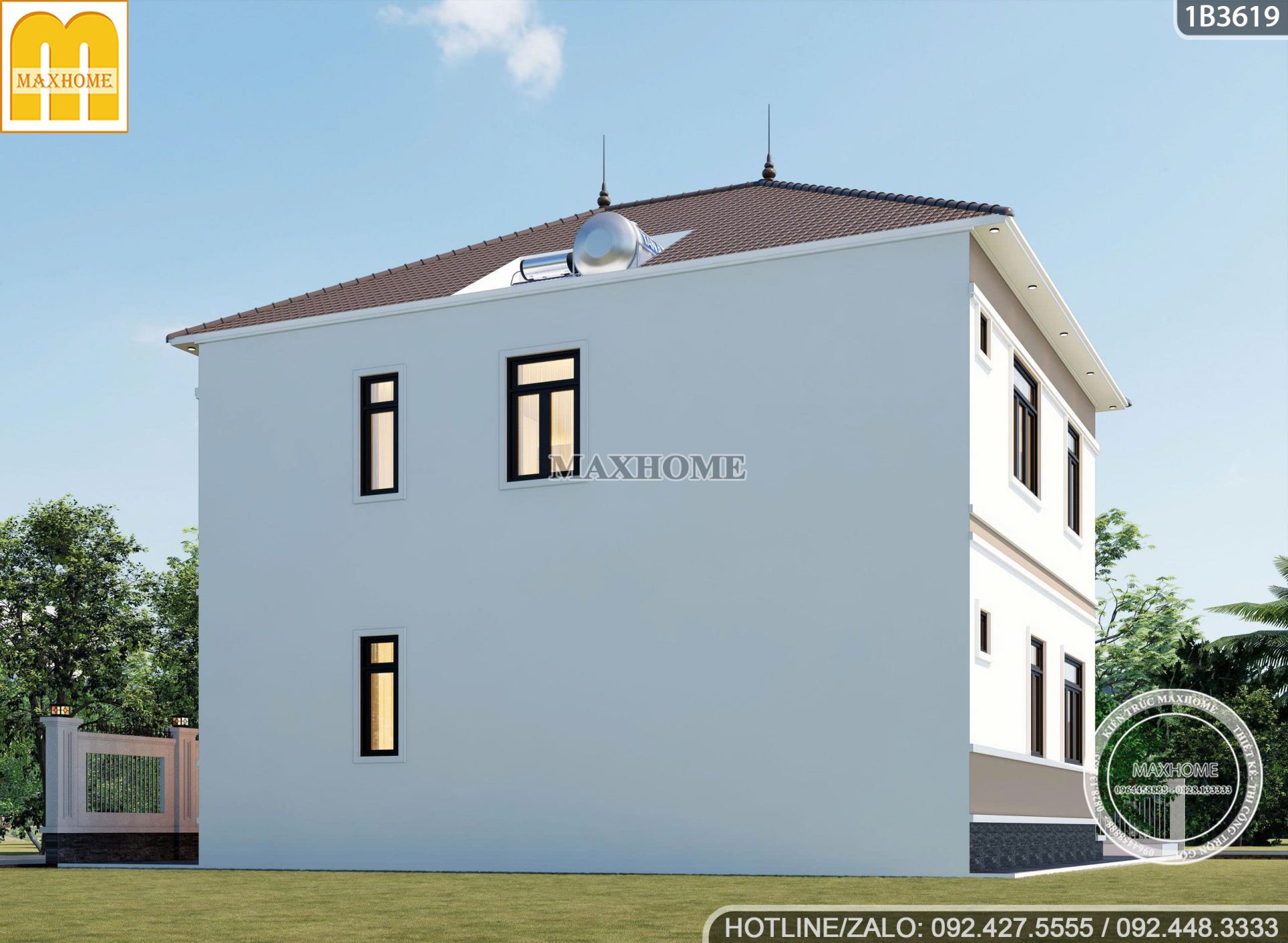 khong gian song ly tuong voi mau nha 2 tang thoang mat o que 9 khong gian song ly tuong voi mau nha 2 tang thoang mat o que 9