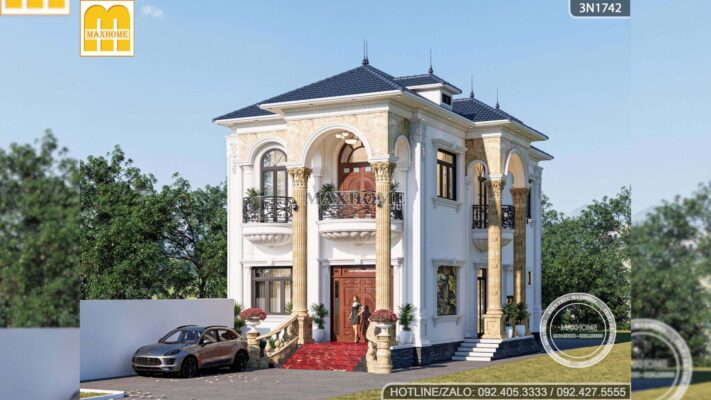 mau biet thu 2 tang mai nhat tan co dien hoanh trang chuan gu thuong luu mh05612 2