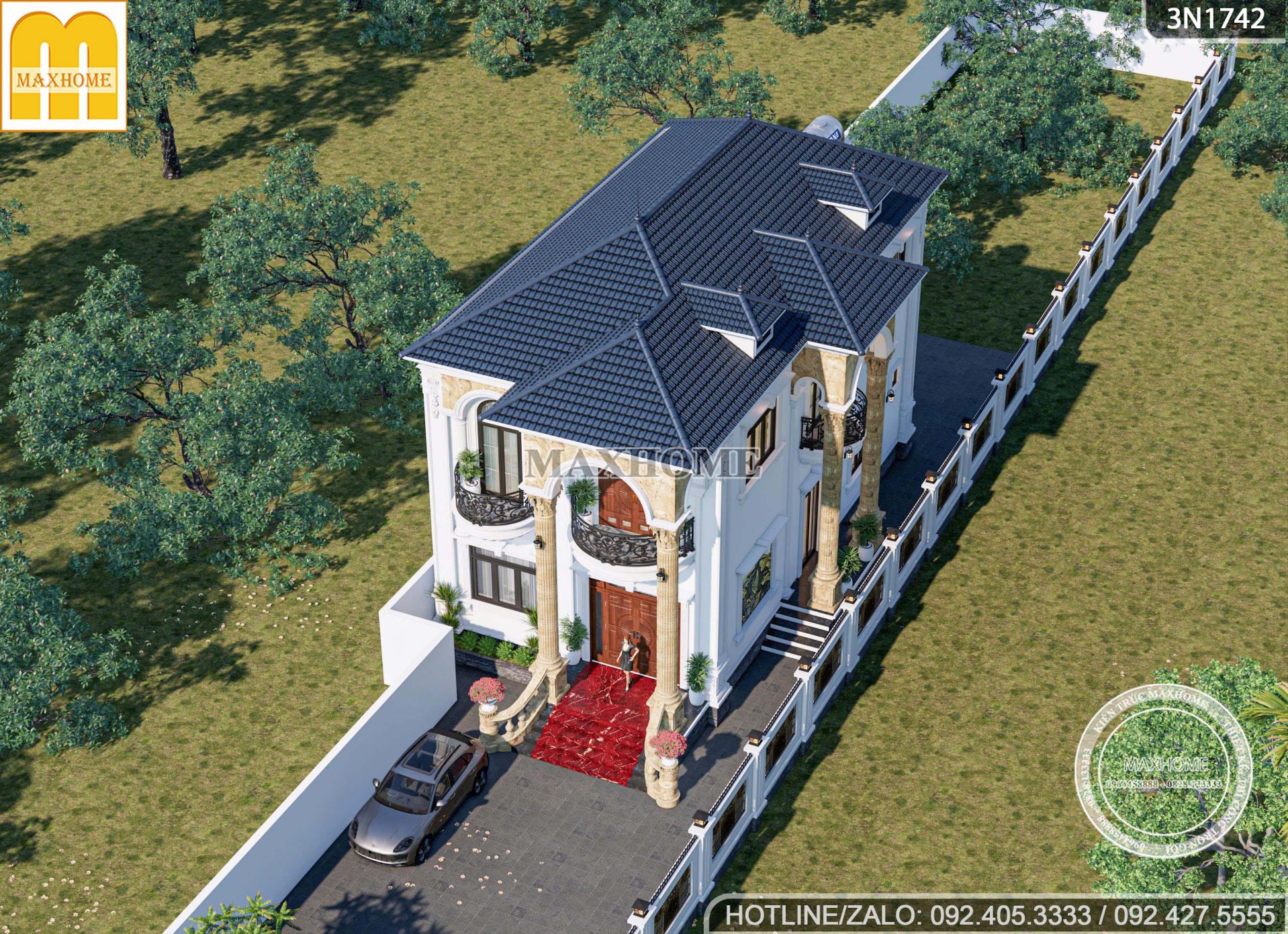 mau biet thu 2 tang mai nhat tan co dien hoanh trang chuan gu thuong luu mh05612 5