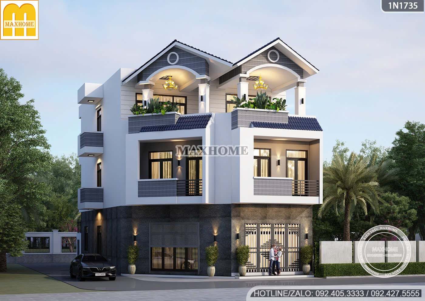 mau biet thu pho song lap phong cach hien dai dep an tuong thu hut moi goc nhin mh05697 12