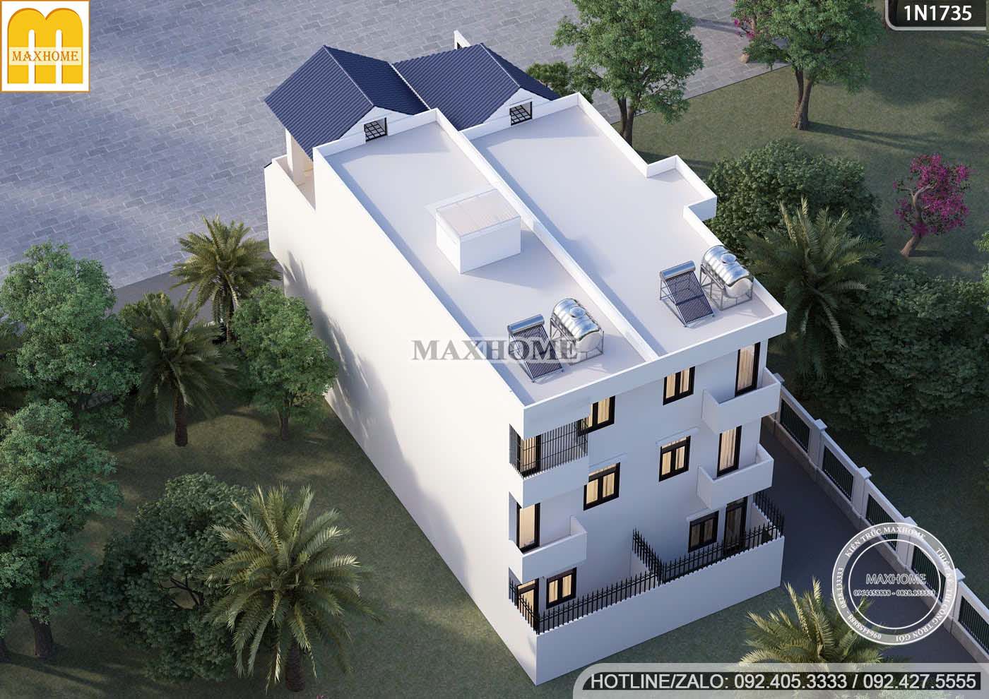 mau biet thu pho song lap phong cach hien dai dep an tuong thu hut moi goc nhin mh05697 7