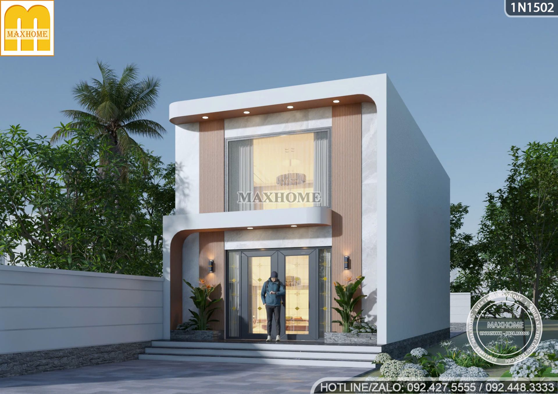 mau nha 1 tang 1 lung hien dai theo phong cach toi gian ma tien nghi 1 mau nha 1 tang 1 lung hien dai theo phong cach toi gian ma tien nghi 1