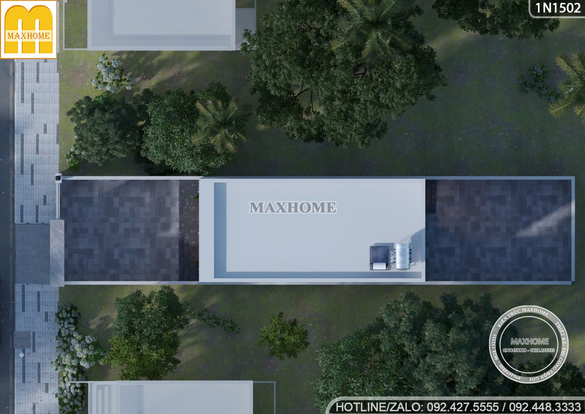 mau nha 1 tang 1 lung hien dai theo phong cach toi gian ma tien nghi 12 mau nha 1 tang 1 lung hien dai theo phong cach toi gian ma tien nghi 12