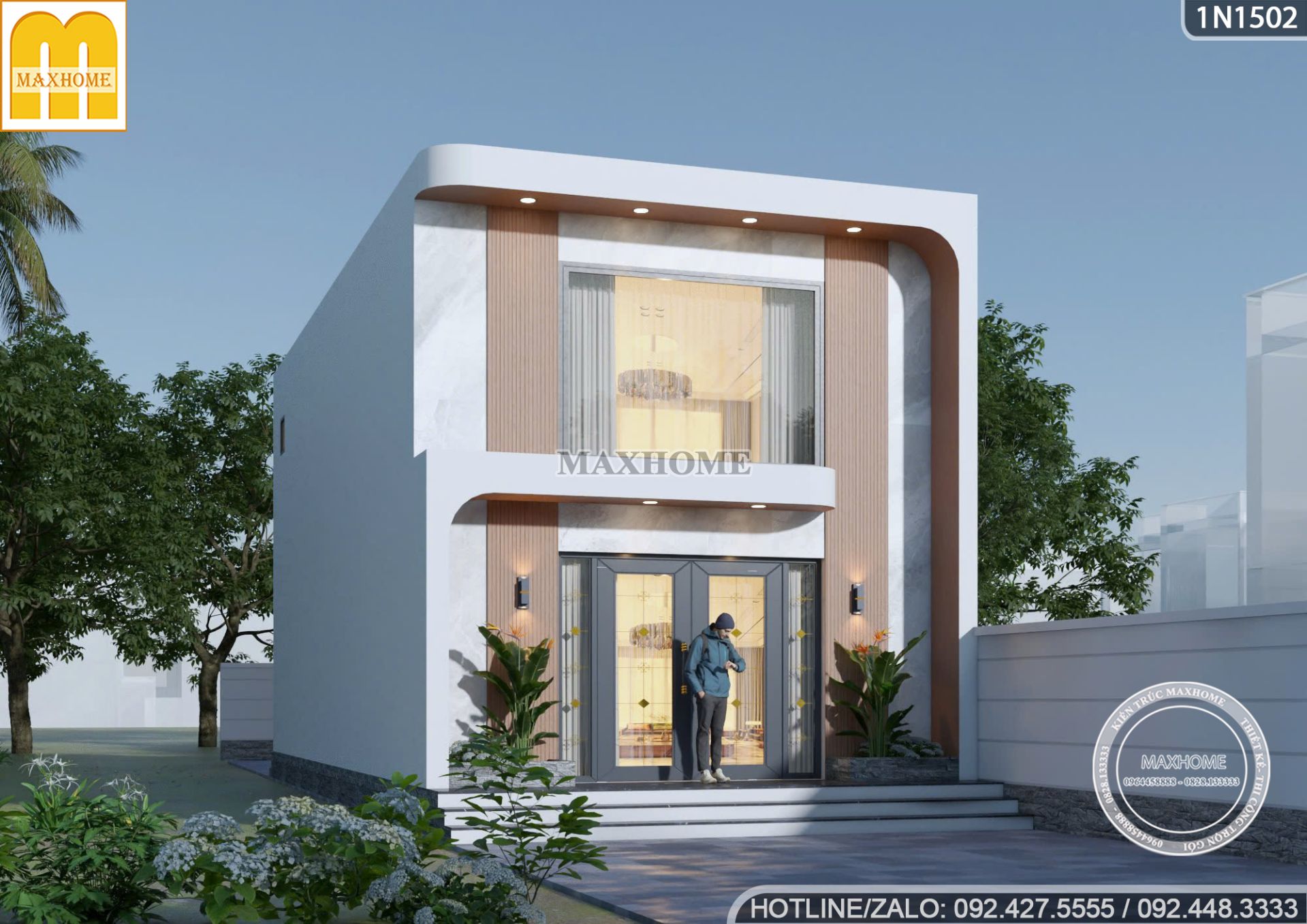 mau nha 1 tang 1 lung hien dai theo phong cach toi gian ma tien nghi 9 mau nha 1 tang 1 lung hien dai theo phong cach toi gian ma tien nghi 9