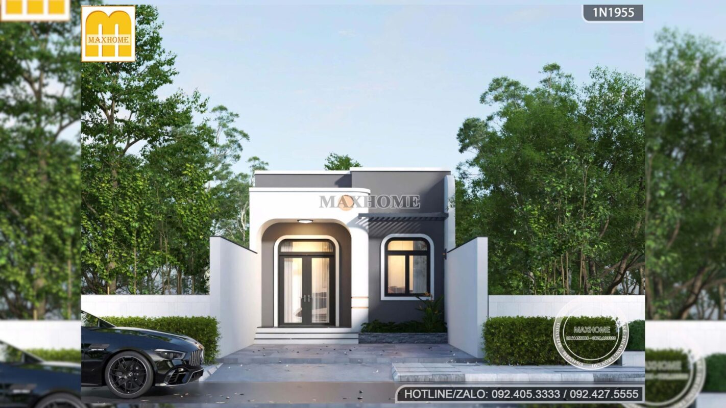 mau nha 1 tang mai bang nho xinh thiet ke toi gian nhung day cuon hut mh05909 1