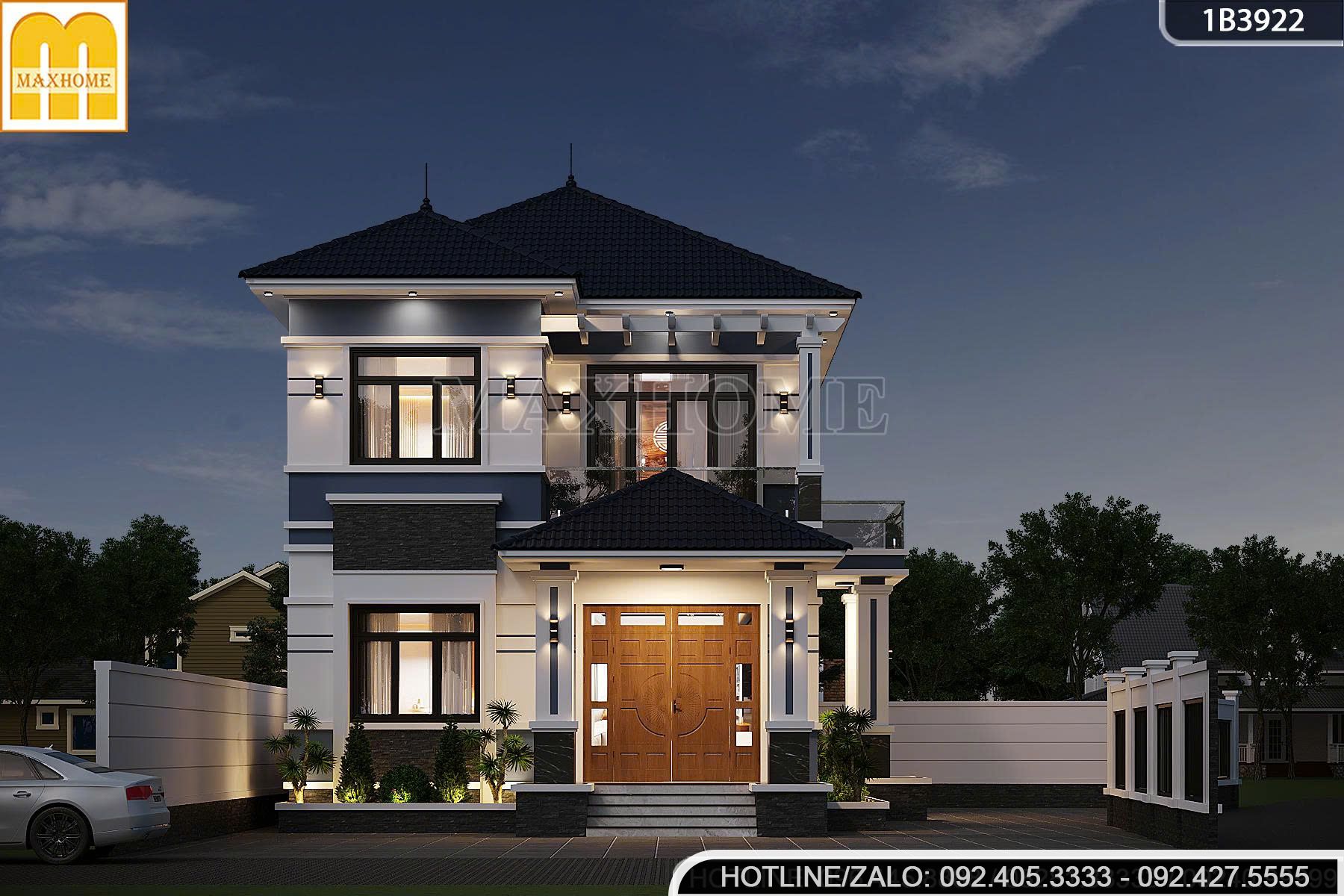 mau nha 2 tang 5 phong ngu mai nhat dep duoc san don nhat mh05867 6