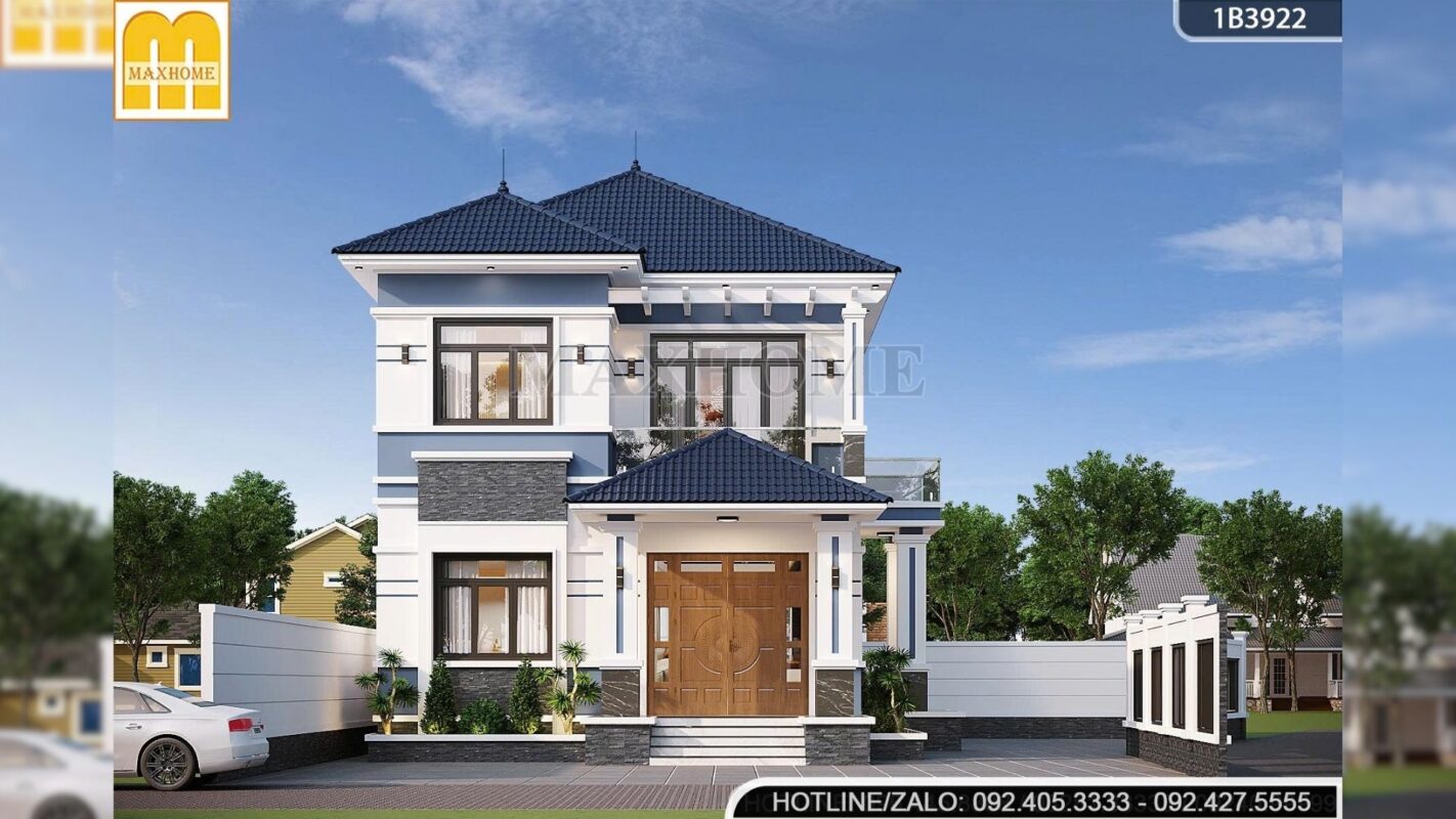 mau nha 2 tang 5 phong ngu mai nhat dep duoc san don nhat mh05867 7