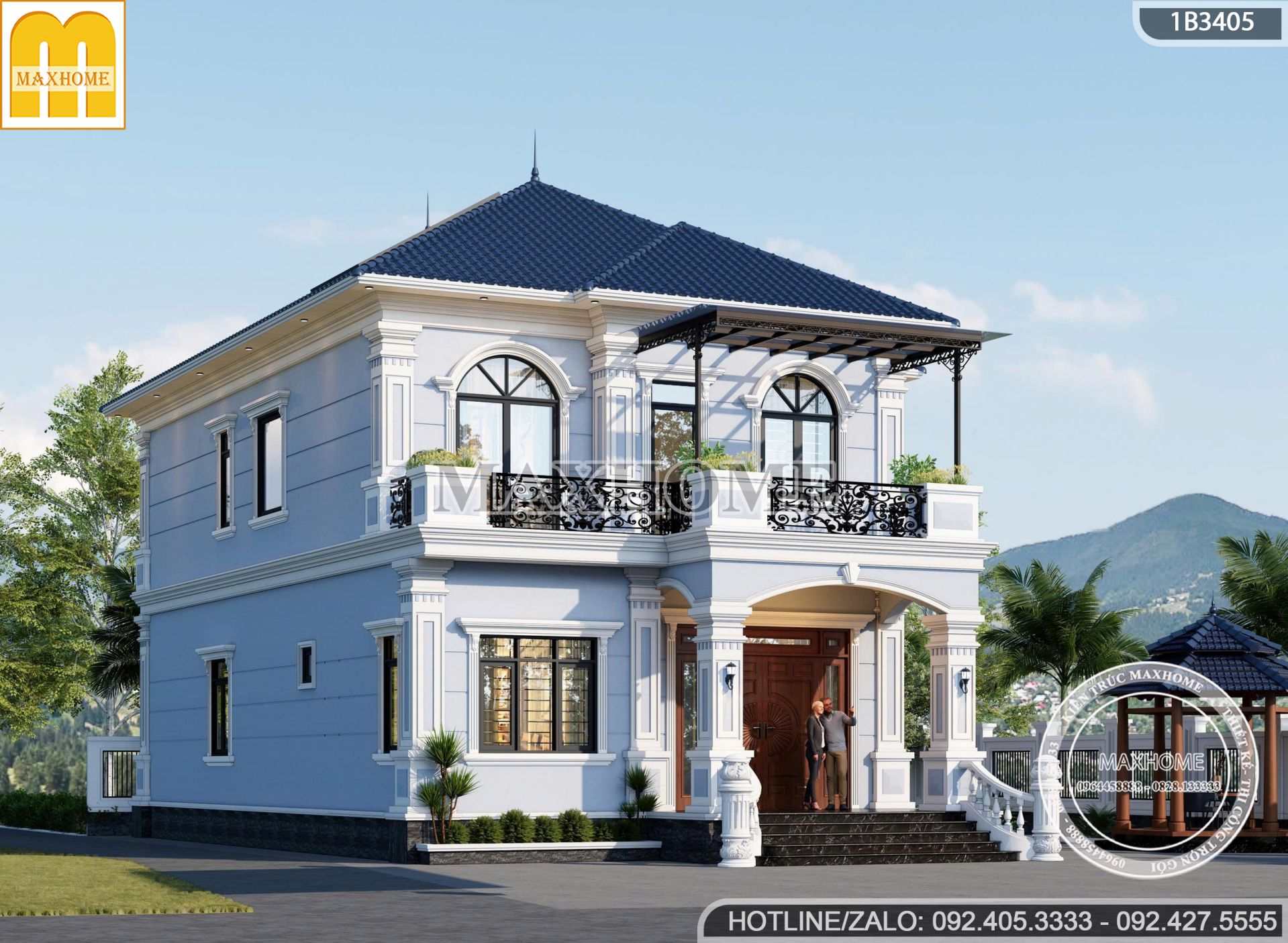 mau nha 2 tang 5 phong ngu mai nhat tan co dien dep long lay kieu sa mh05764 3