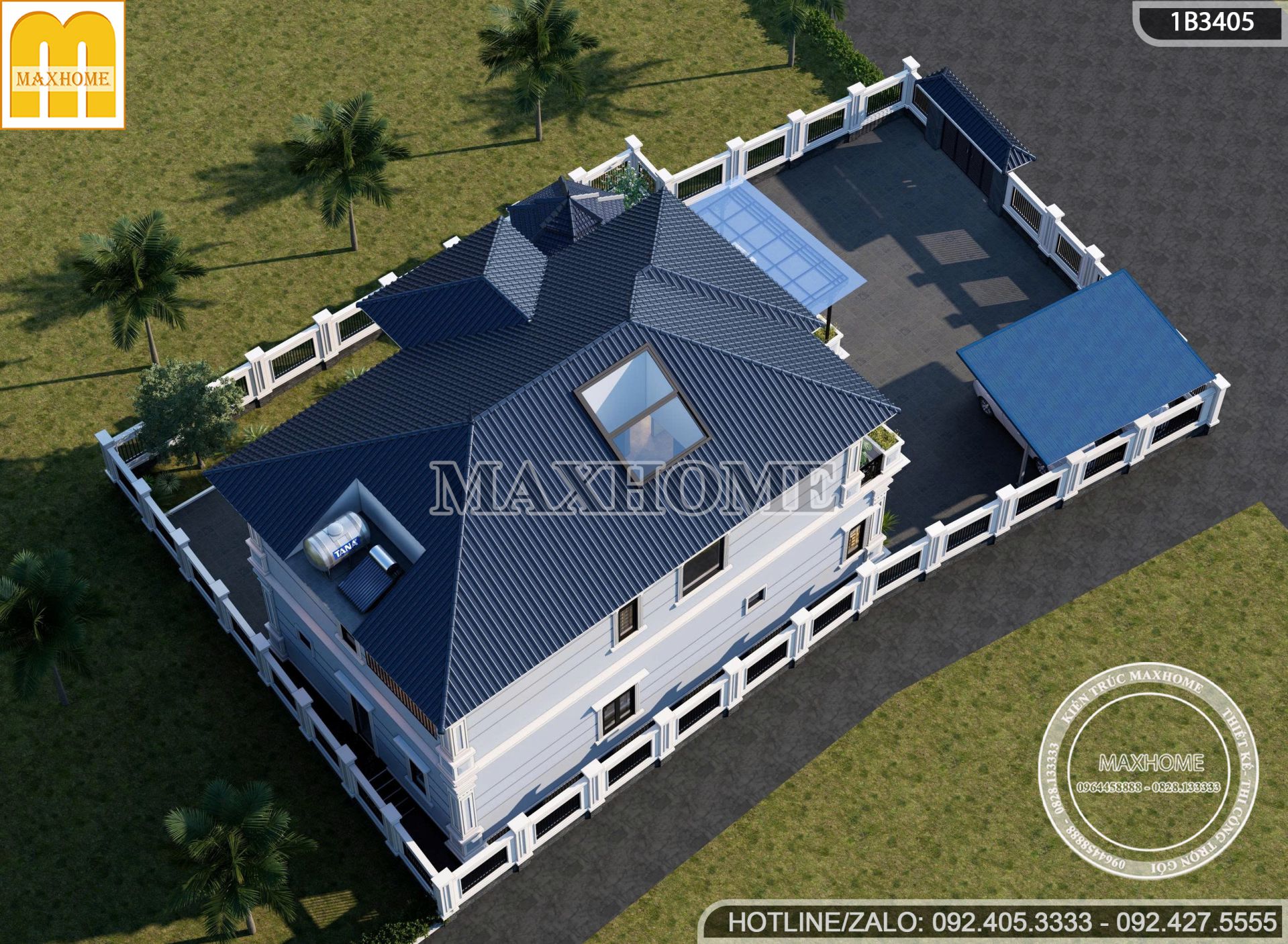 mau nha 2 tang 5 phong ngu mai nhat tan co dien dep long lay kieu sa mh05764 5